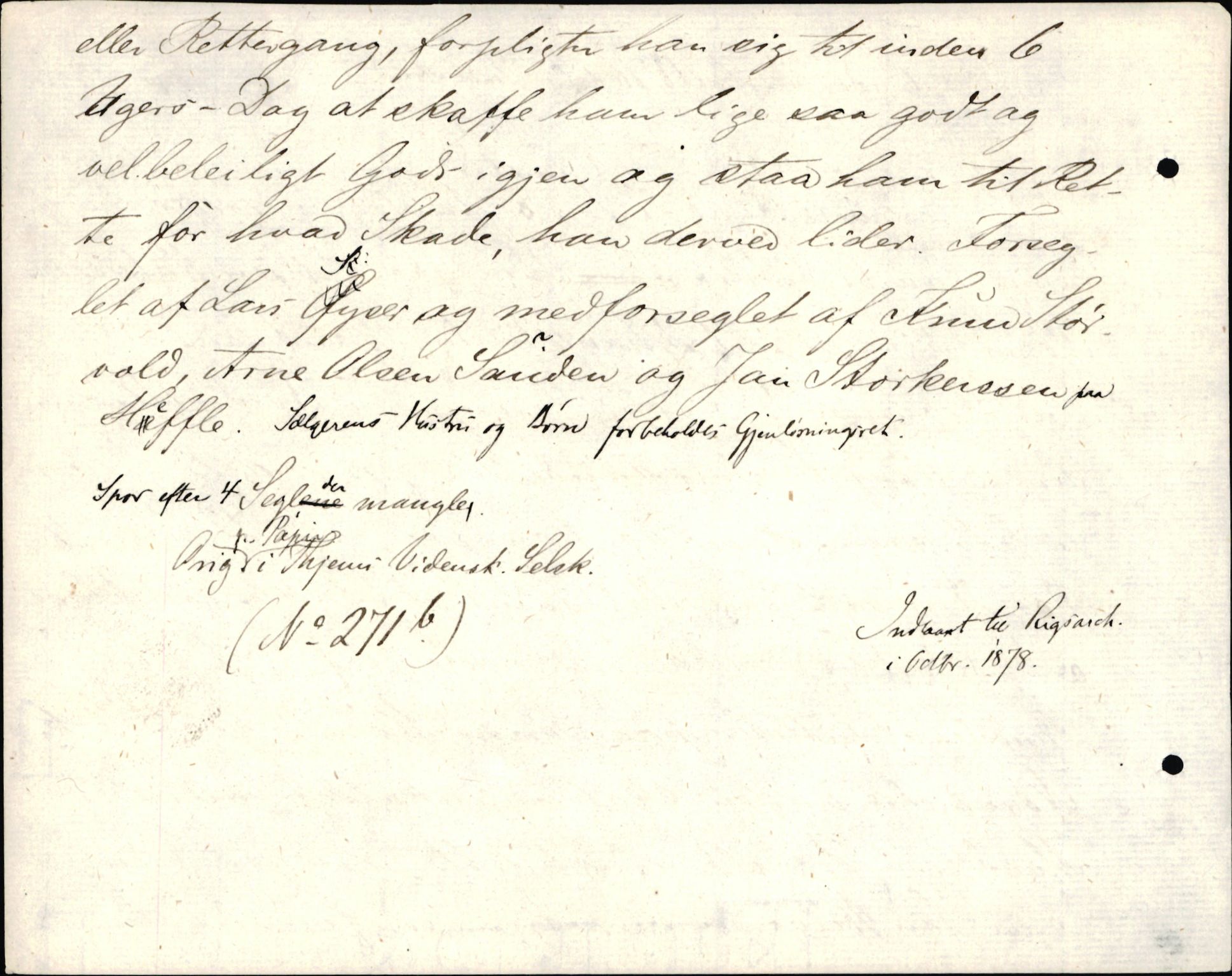 Riksarkivets diplomsamling, AV/RA-EA-5965/F35/F35d/L0003: Innlånte diplomer, seddelregister, 1621-1642, s. 164