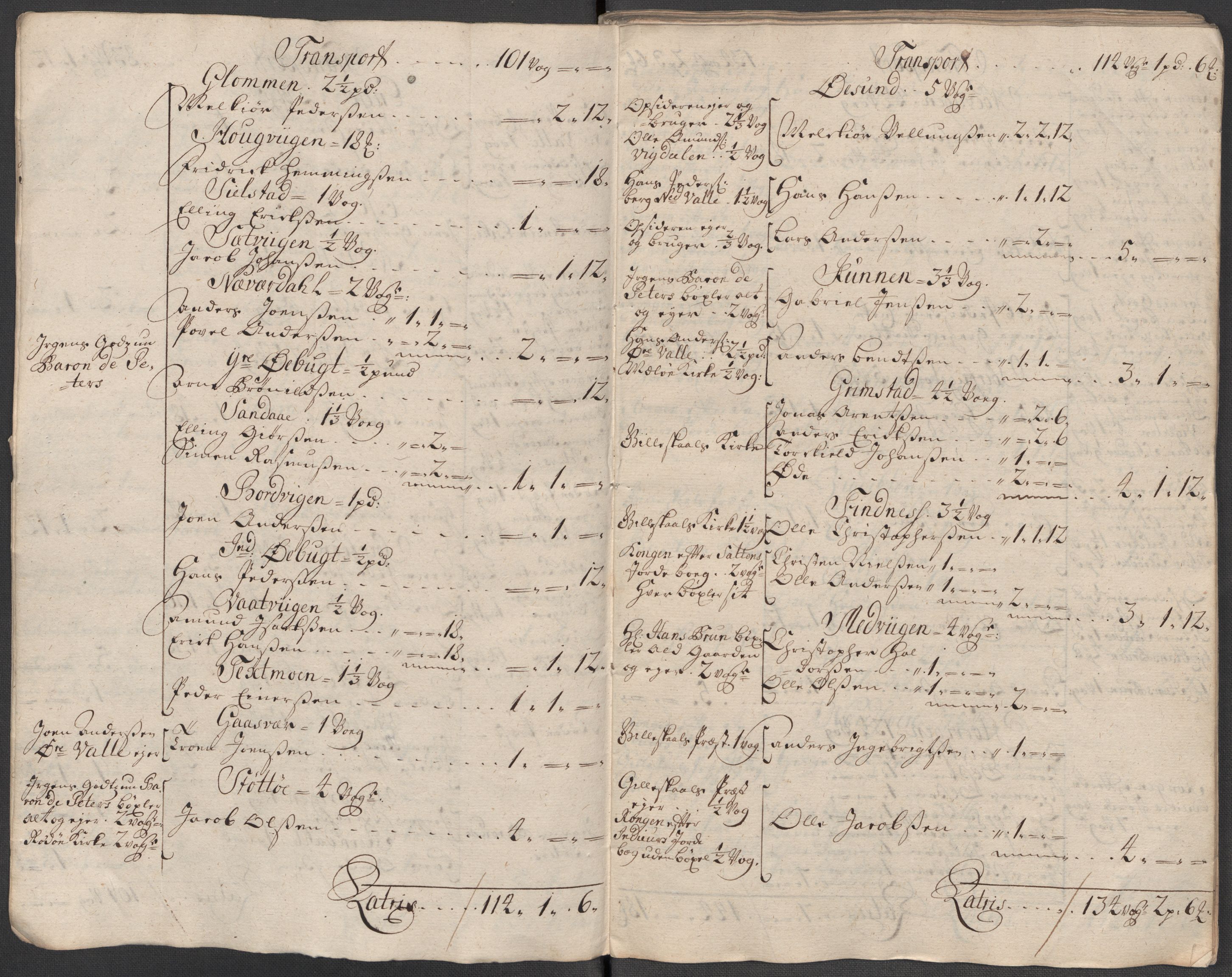 Rentekammeret inntil 1814, Reviderte regnskaper, Fogderegnskap, RA/EA-4092/R65/L4516: Fogderegnskap Helgeland, 1718, s. 30