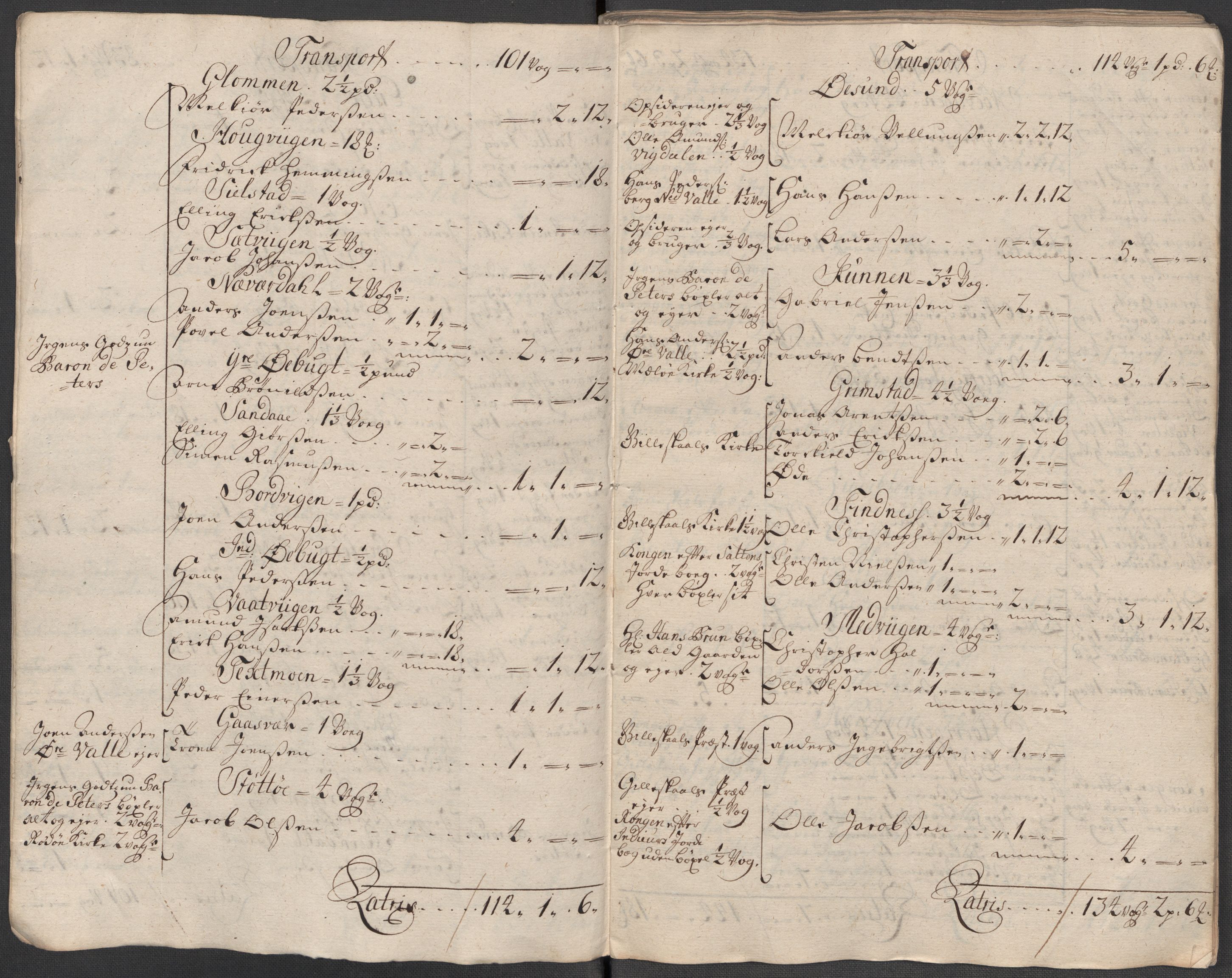 Rentekammeret inntil 1814, Reviderte regnskaper, Fogderegnskap, AV/RA-EA-4092/R65/L4516: Fogderegnskap Helgeland, 1718, s. 30