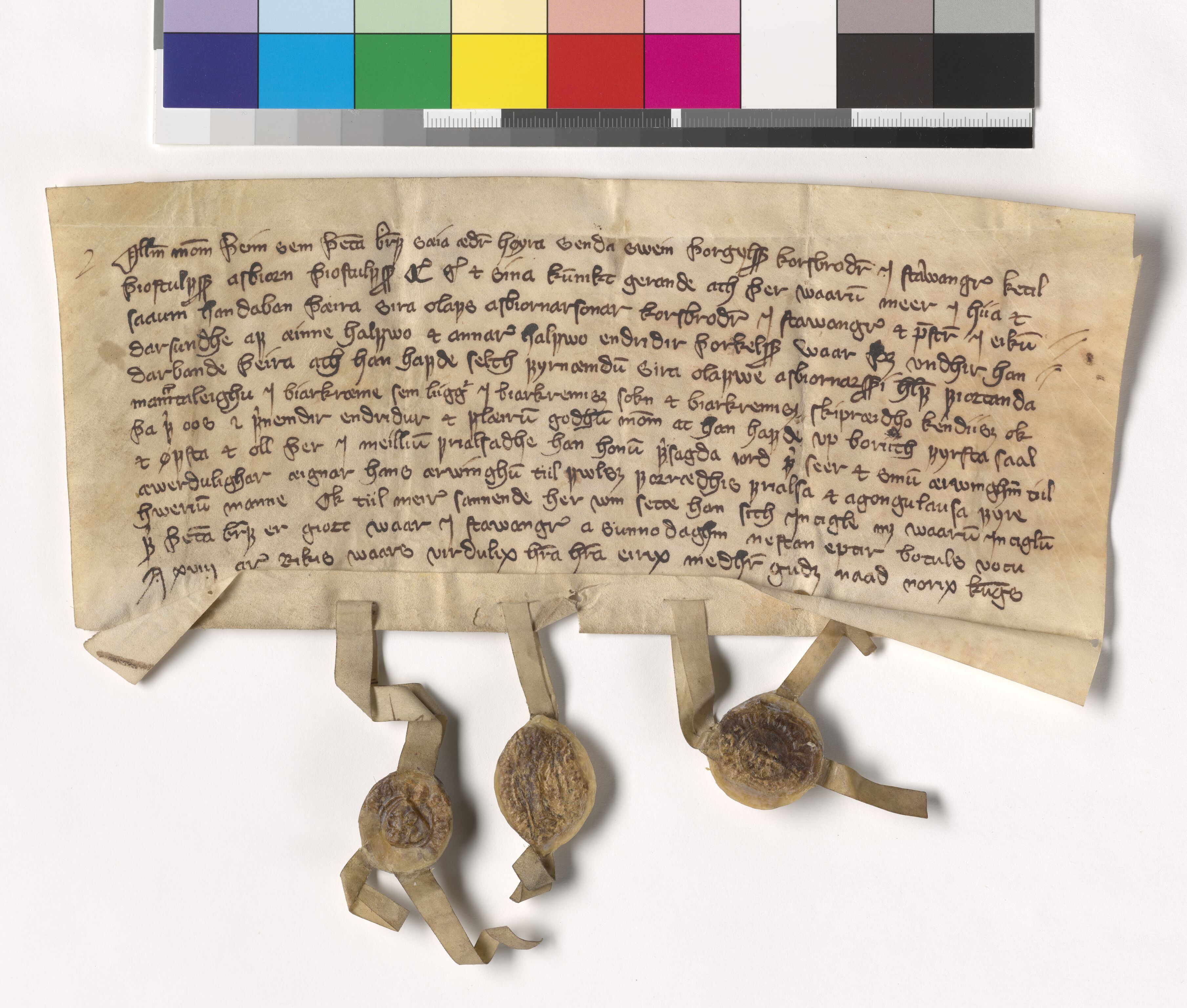 Riksarkivets diplomsamling, AV/RA-EA-5965/F05/L0121: NRA AM fasc. 39 nr. 8-12, 1406-1410, s. 5