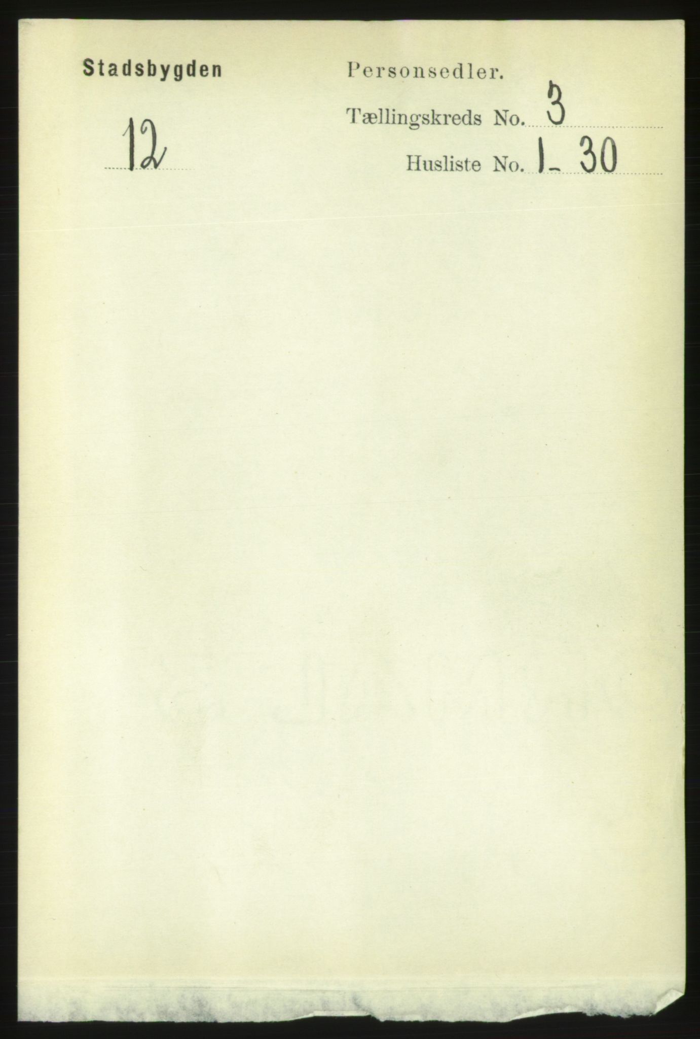 RA, Folketelling 1891 for 1625 Stadsbygd herred, 1891, s. 1363