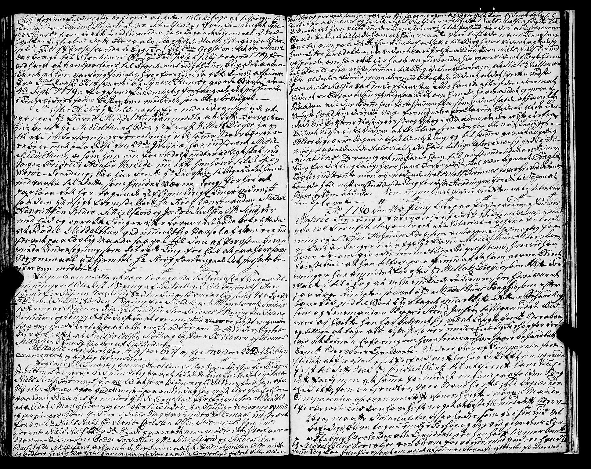 Vesterålen sorenskriveri, SAT/A-4180/1/1/1A/L0008: Tingbok, 1777-1781, s. 364-365