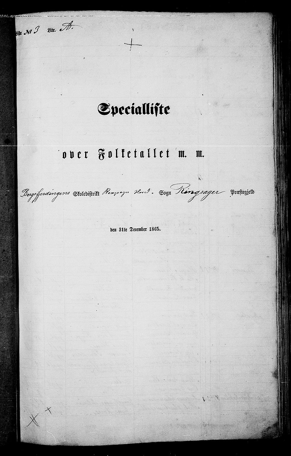 RA, Folketelling 1865 for 0412P Ringsaker prestegjeld, 1865, s. 74