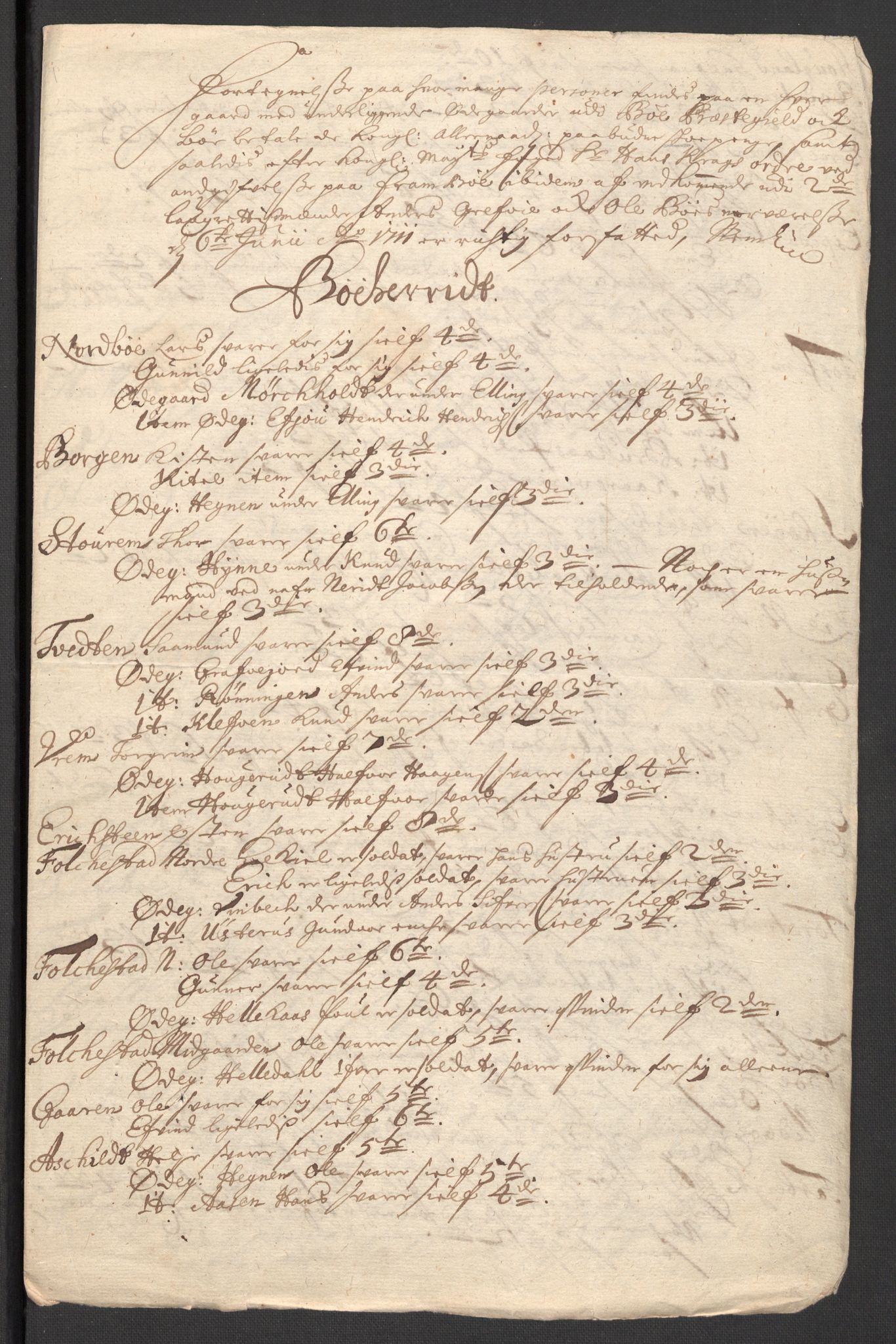 Rentekammeret inntil 1814, Reviderte regnskaper, Fogderegnskap, AV/RA-EA-4092/R36/L2121: Fogderegnskap Øvre og Nedre Telemark og Bamble, 1711, s. 131