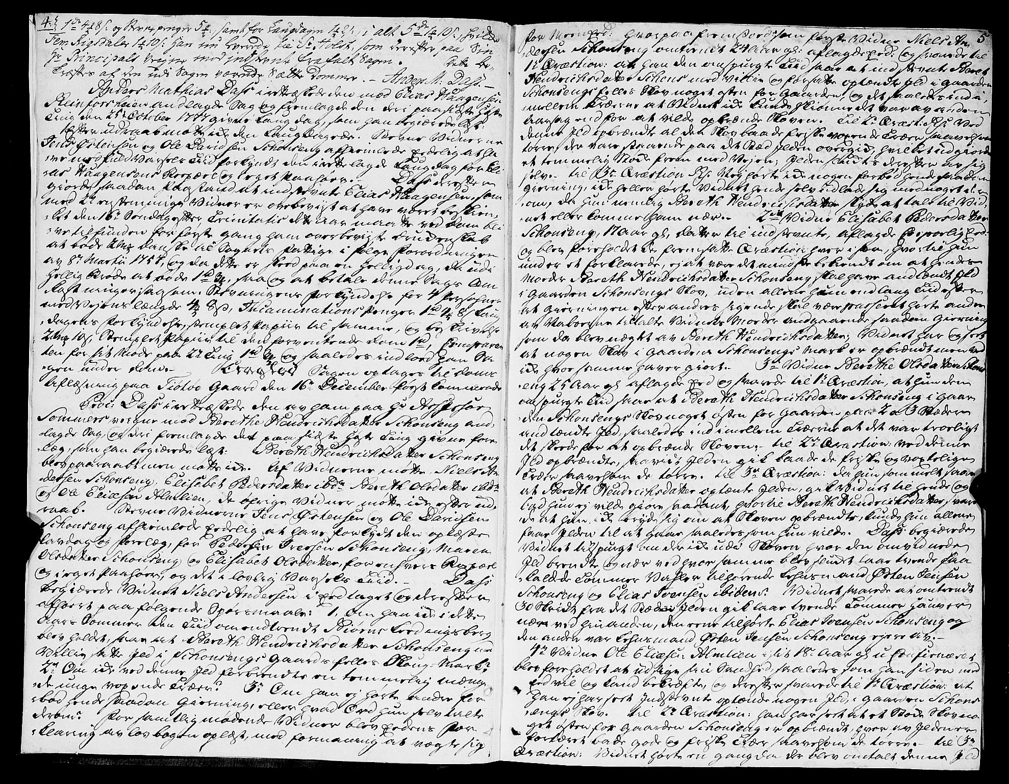 Helgeland sorenskriveri, SAT/A-0004/1/1A/L0027: Tingbok 21A, 1777-1779, s. 4-5