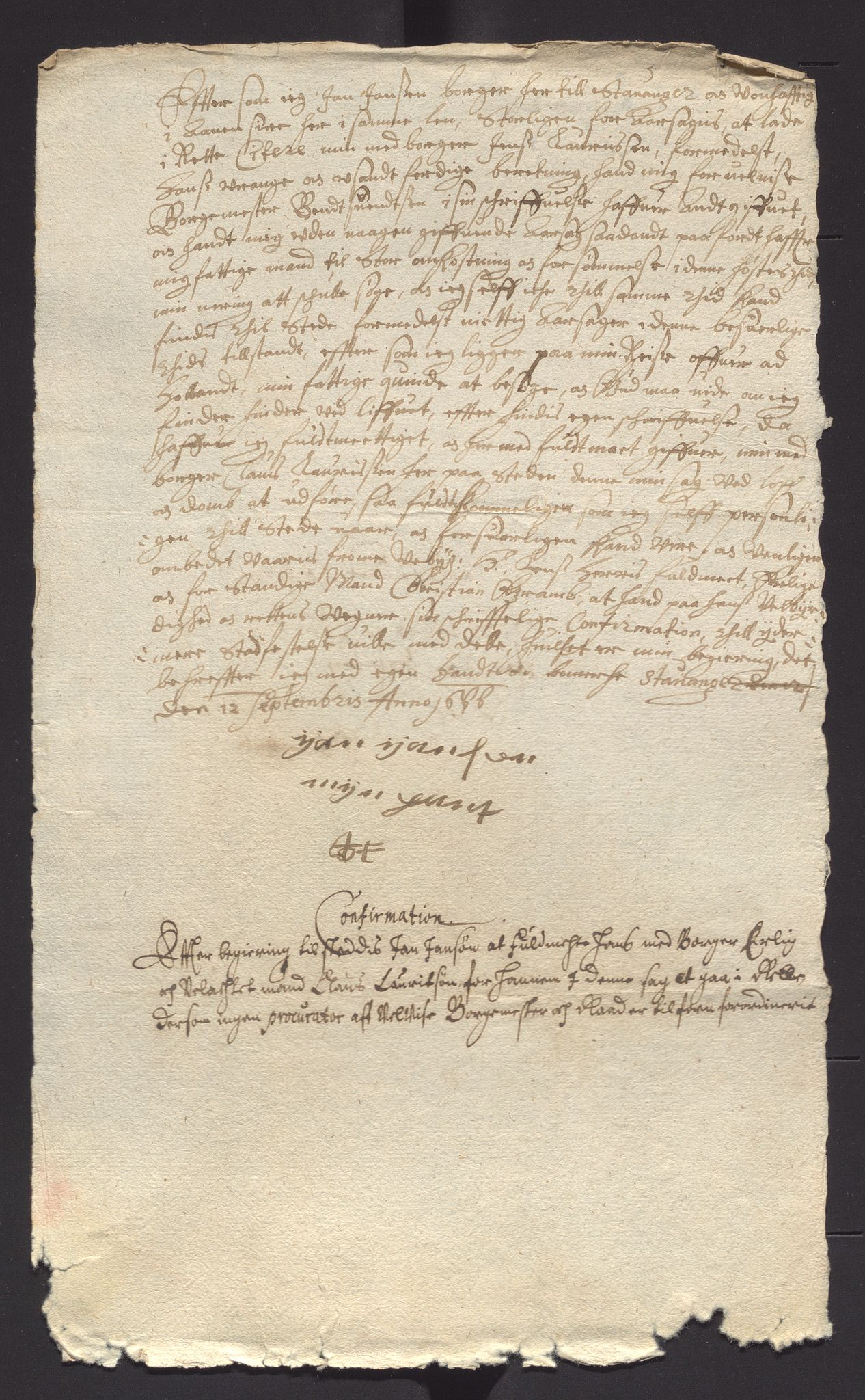 Stavanger len, AV/SAST-A-101870/Ob/L0040: Diverse, 1666-1667, s. 16