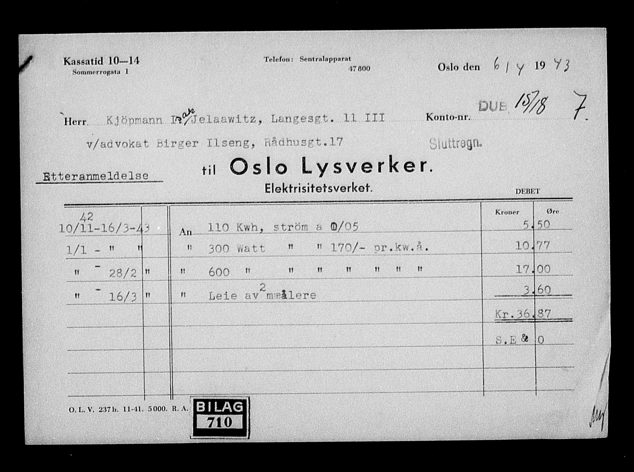 Justisdepartementet, Tilbakeføringskontoret for inndratte formuer, AV/RA-S-1564/H/Hc/Hcc/L0948: --, 1945-1947, s. 135
