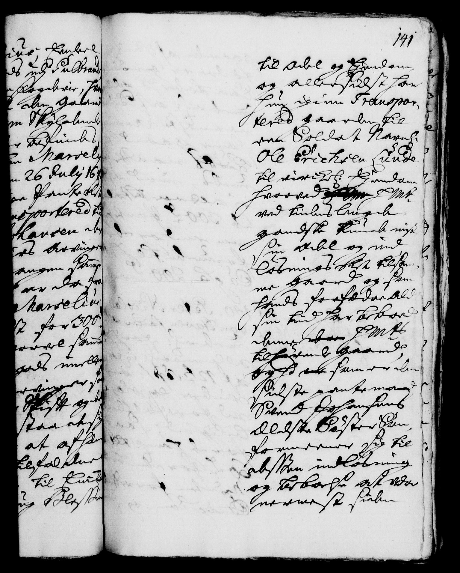 Rentekammeret, Kammerkanselliet, RA/EA-3111/G/Gh/Gha/L0007: Norsk ekstraktmemorialprotokoll (merket RK 53.52), 1724-1725, s. 141