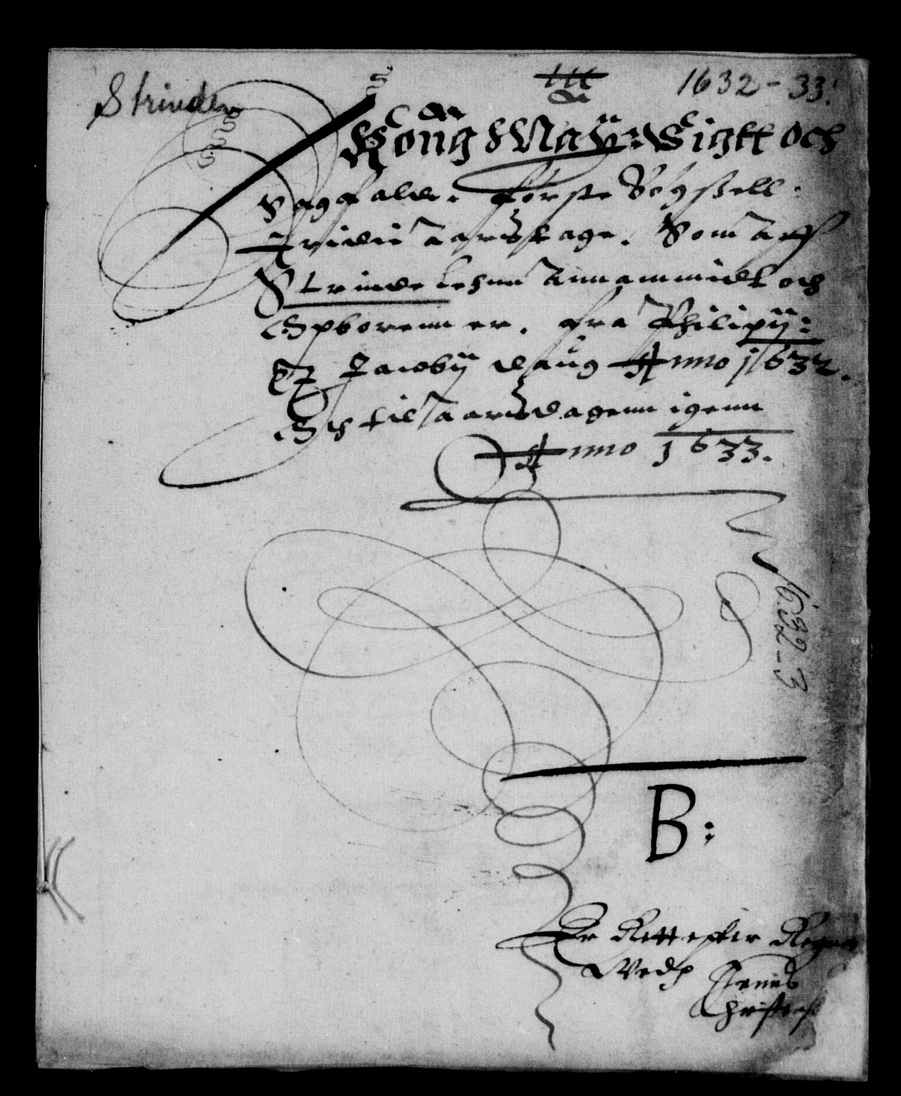 Rentekammeret inntil 1814, Reviderte regnskaper, Lensregnskaper, RA/EA-5023/R/Rb/Rbw/L0049: Trondheim len, 1621-1633