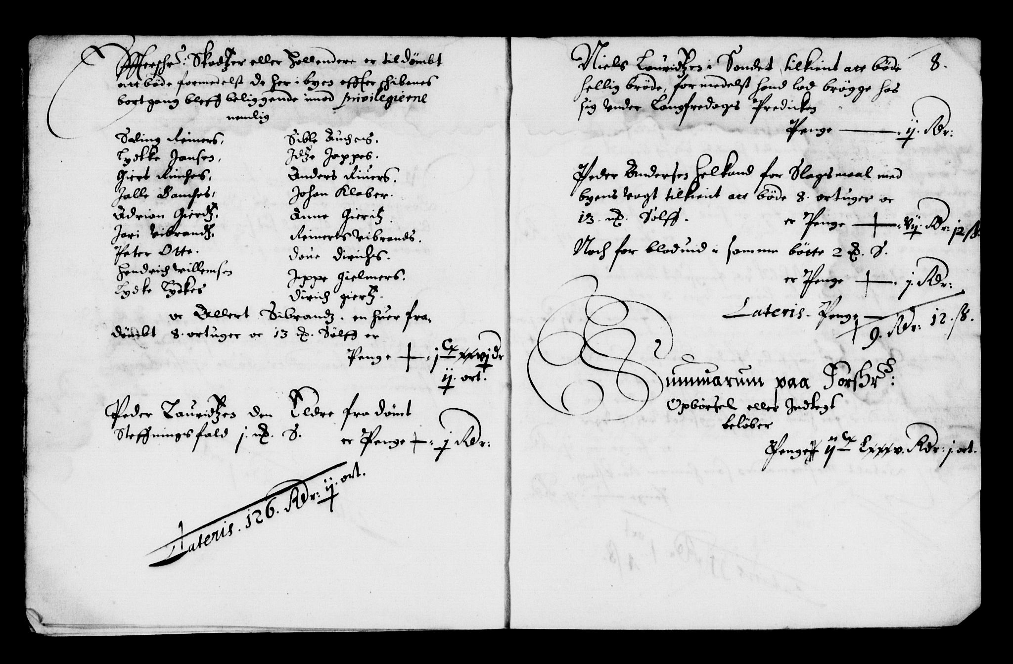 Rentekammeret inntil 1814, Reviderte regnskaper, Lensregnskaper, AV/RA-EA-5023/R/Rb/Rbw/L0115: Trondheim len, 1647-1655