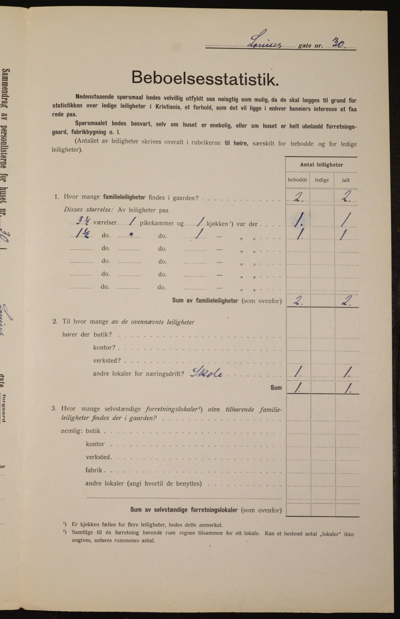 OBA, Kommunal folketelling 1.2.1912 for Kristiania, 1912, s. 58792