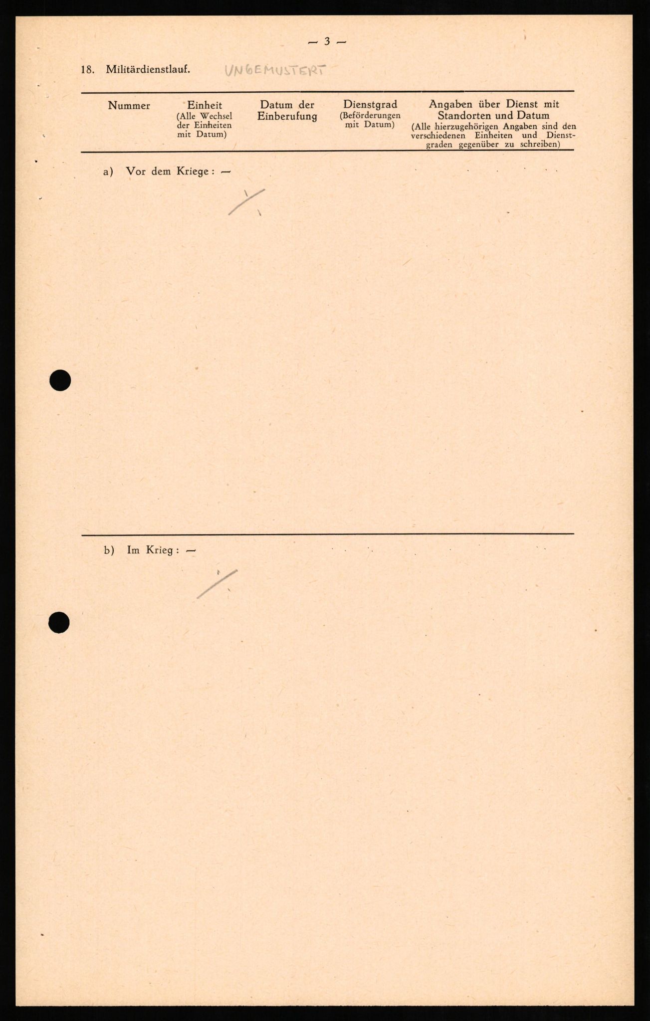 Forsvaret, Forsvarets overkommando II, AV/RA-RAFA-3915/D/Db/L0012: CI Questionaires. Tyske okkupasjonsstyrker i Norge. Tyskere., 1945-1946, s. 90