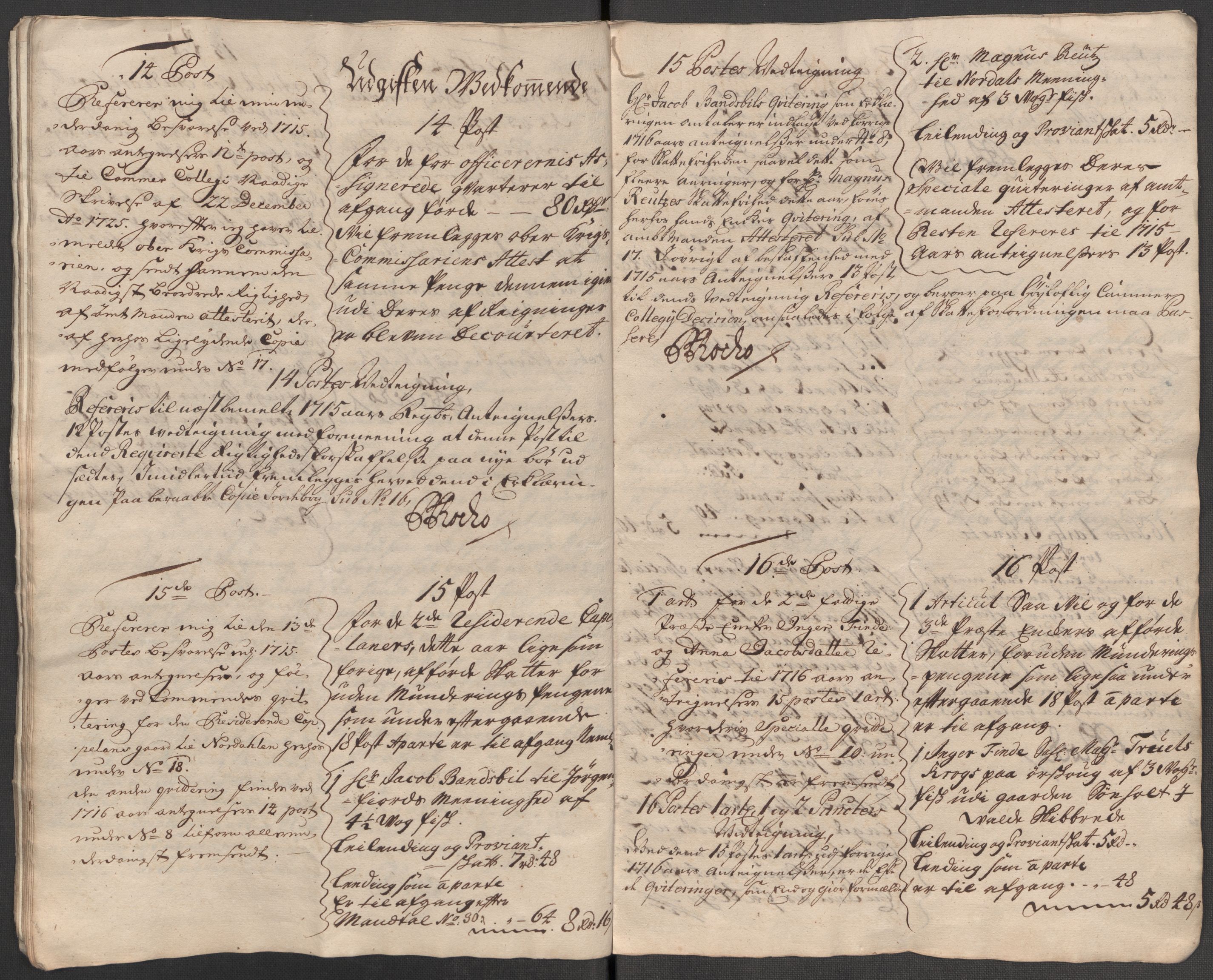 Rentekammeret inntil 1814, Reviderte regnskaper, Fogderegnskap, AV/RA-EA-4092/R54/L3569: Fogderegnskap Sunnmøre, 1717, s. 350