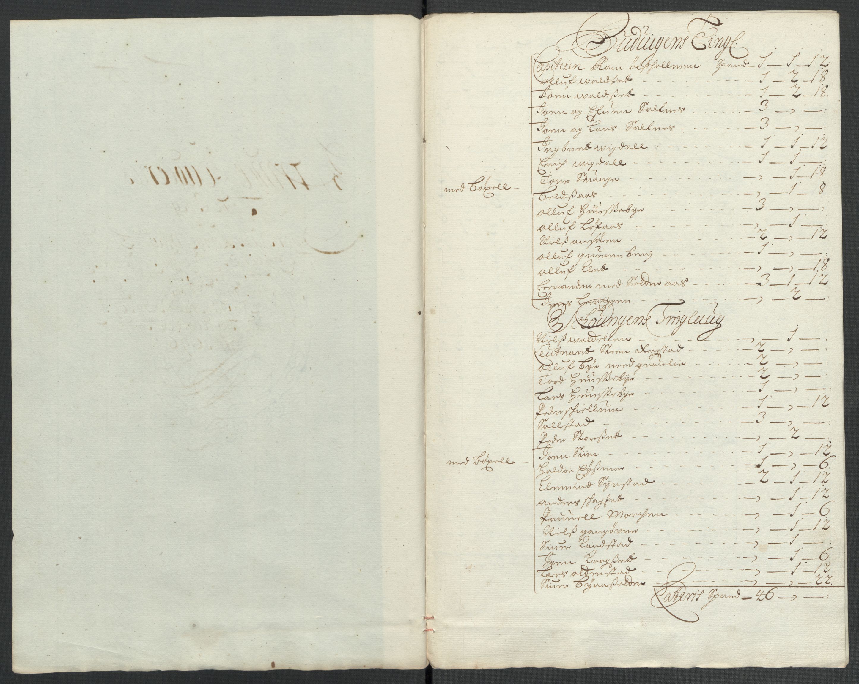 Rentekammeret inntil 1814, Reviderte regnskaper, Fogderegnskap, AV/RA-EA-4092/R61/L4106: Fogderegnskap Strinda og Selbu, 1696-1697, s. 68