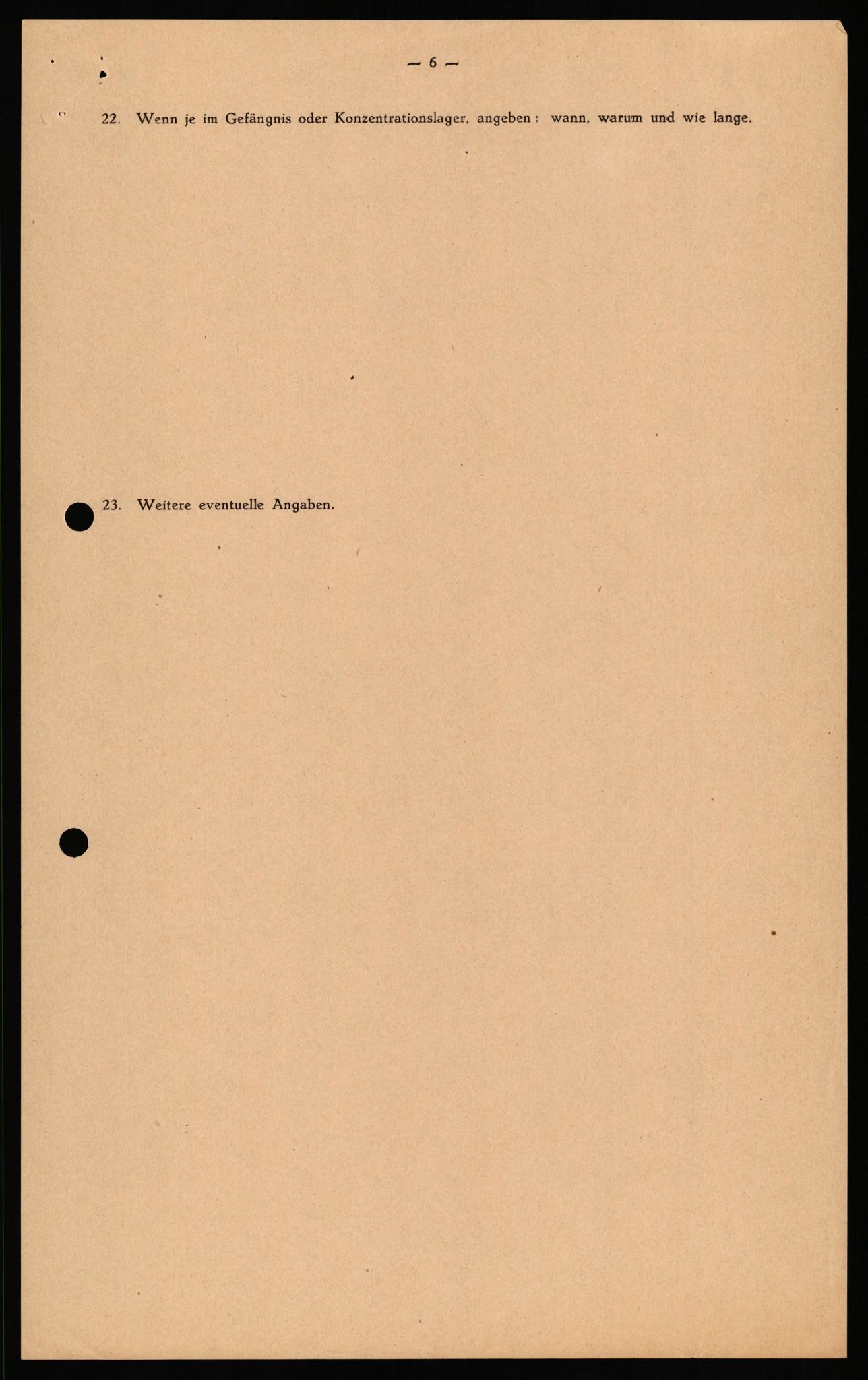 Forsvaret, Forsvarets overkommando II, AV/RA-RAFA-3915/D/Db/L0037: CI Questionaires. Tyske okkupasjonsstyrker i Norge. Tyskere., 1945-1946, s. 425