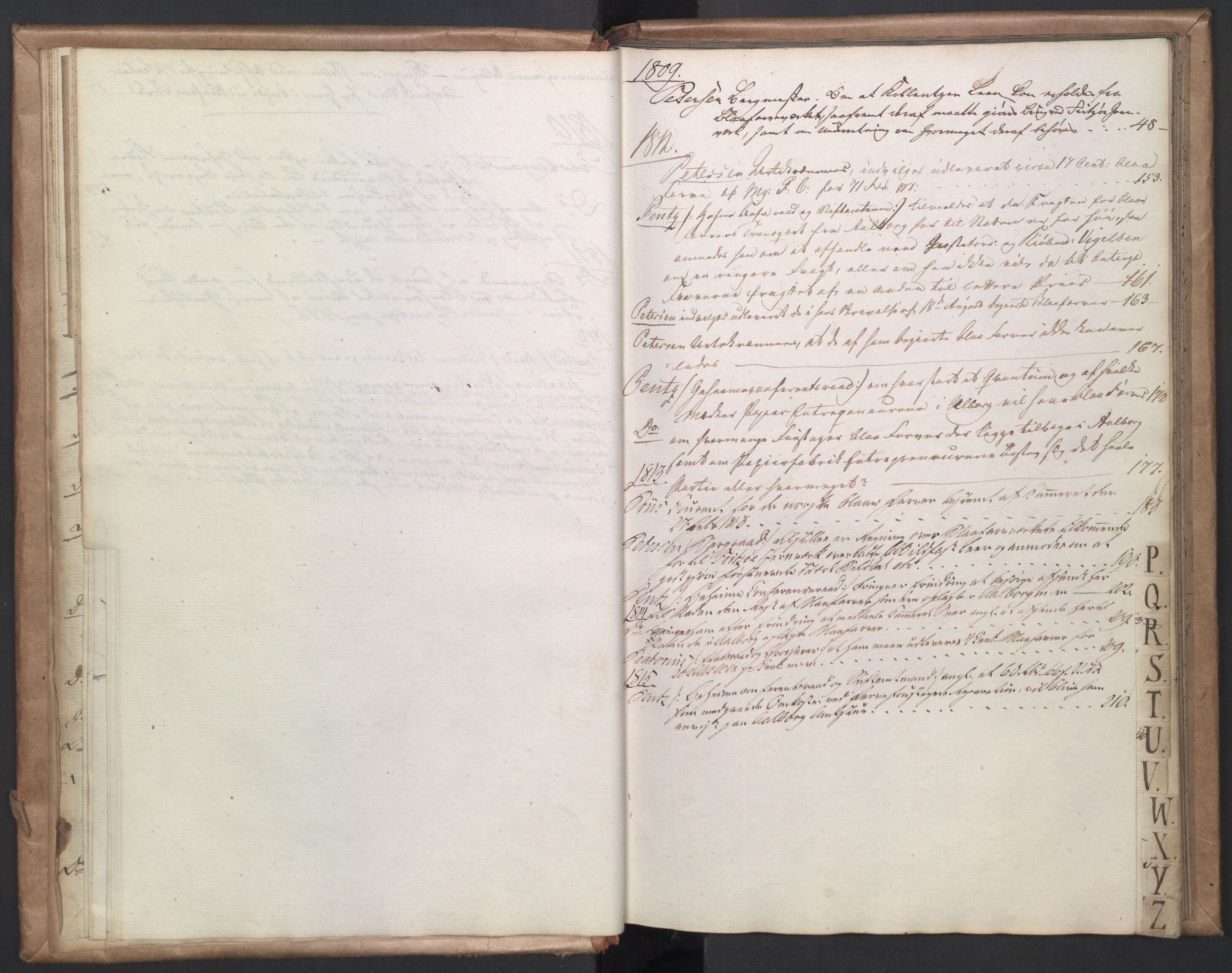 Rentekammeret, Renteskriverkontorene, AV/RA-EA-3115/O/Om/Oma/L0005: Kopibok D, 1807-1813