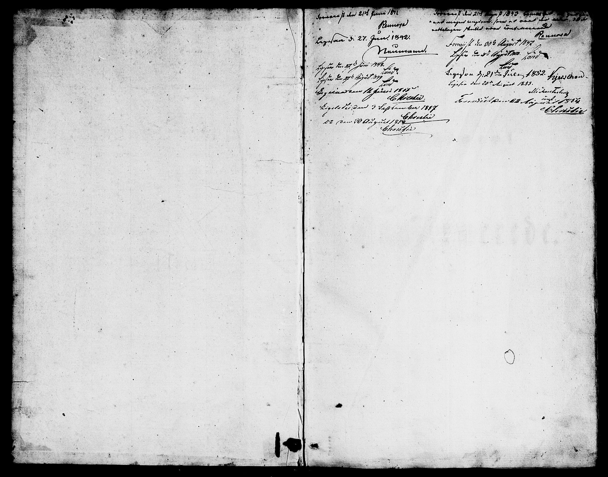 Kinn sokneprestembete, AV/SAB-A-80801/H/Haa/Haaa/L0007: Ministerialbok nr. A 7, 1841-1858
