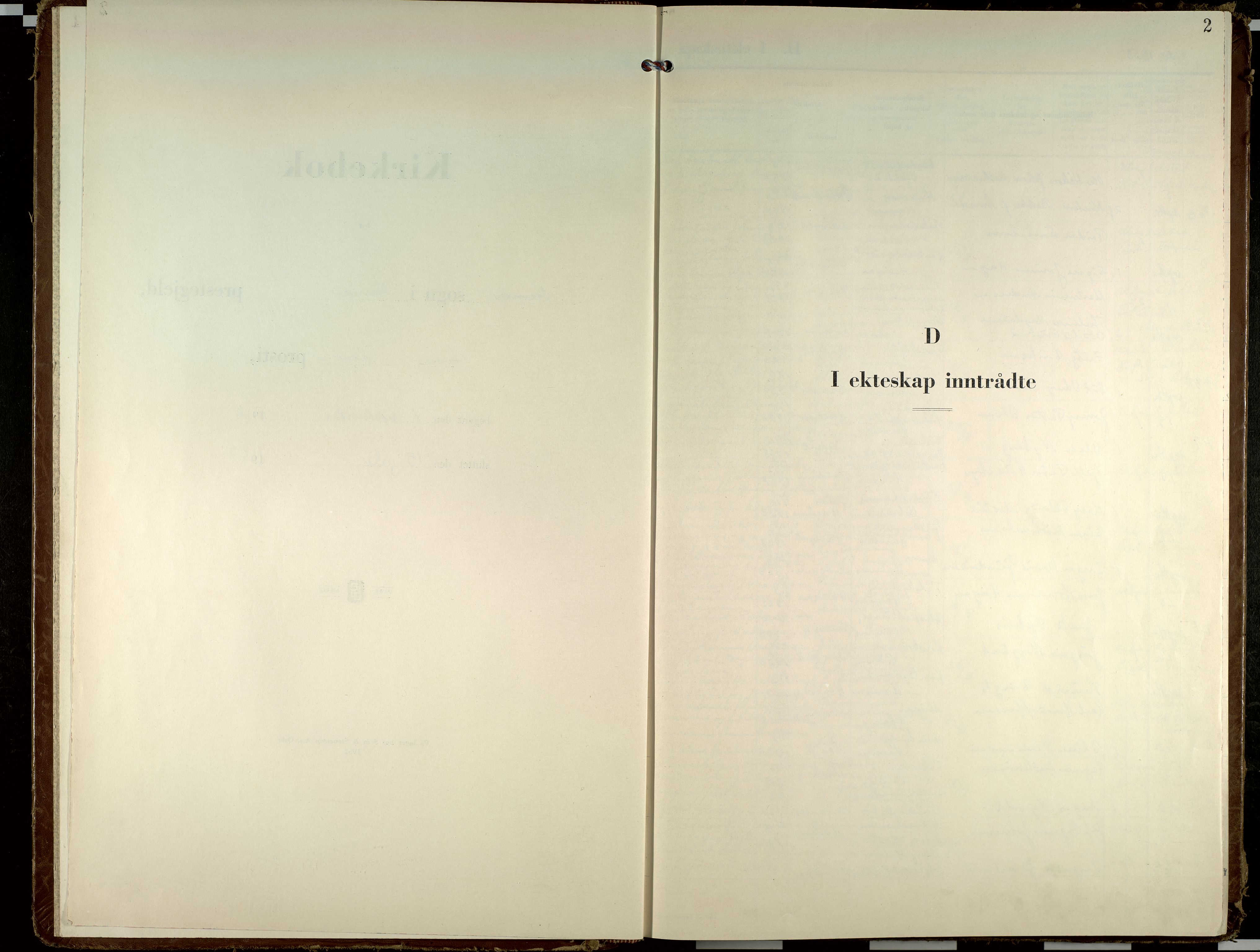 Hamar prestekontor, AV/SAH-DOMPH-002/H/Ha/Haa/L0011: Ministerialbok nr. 11, 1953-1967, s. 2
