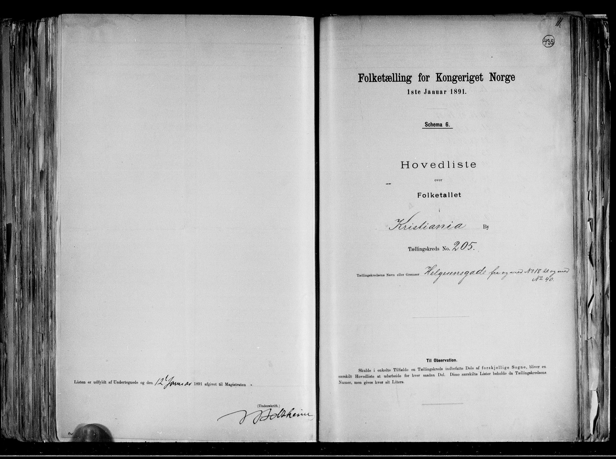 RA, Folketelling 1891 for 0301 Kristiania kjøpstad, 1891, s. 122830