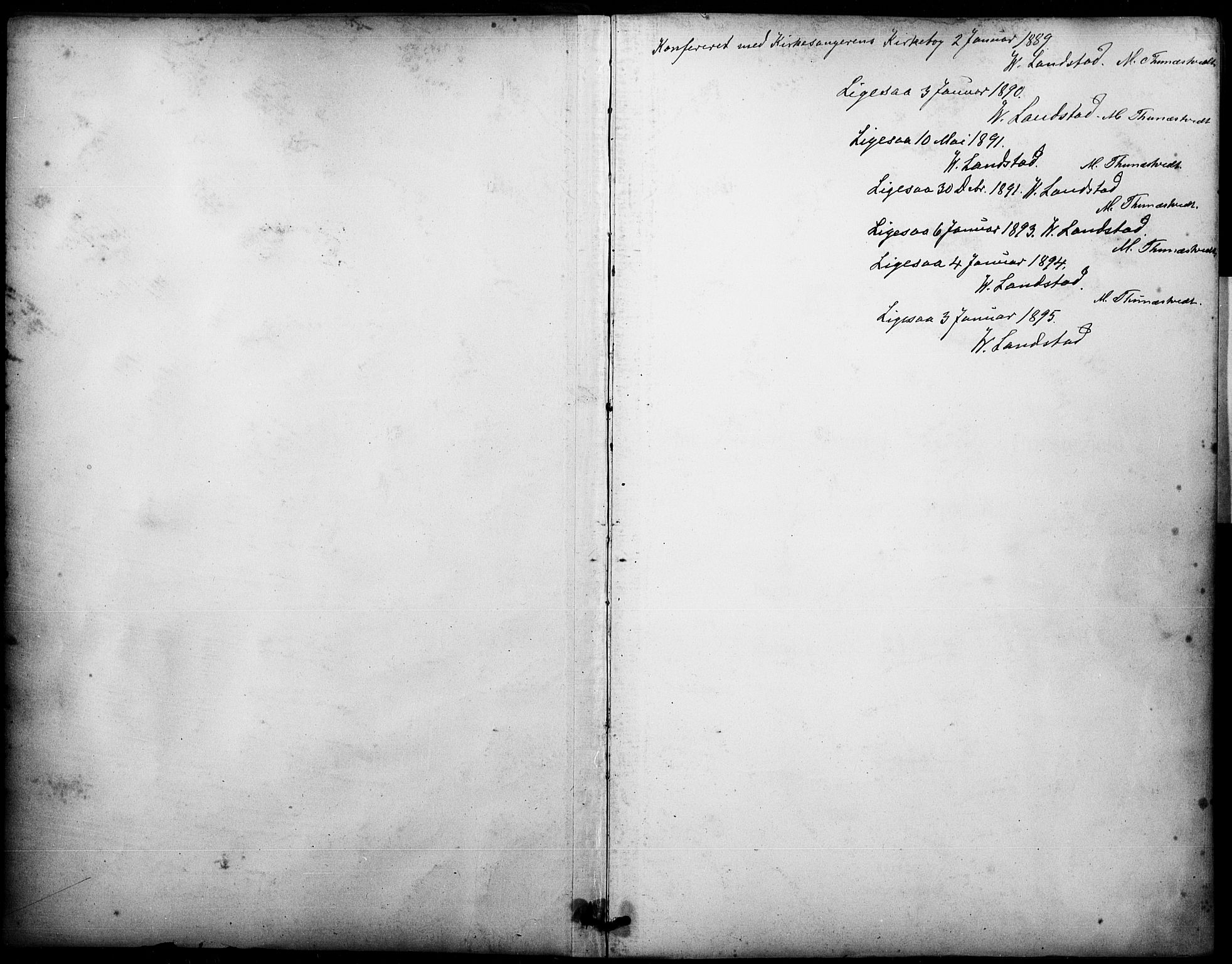 Haus sokneprestembete, AV/SAB-A-75601/H/Haa: Ministerialbok nr. B 1, 1887-1898