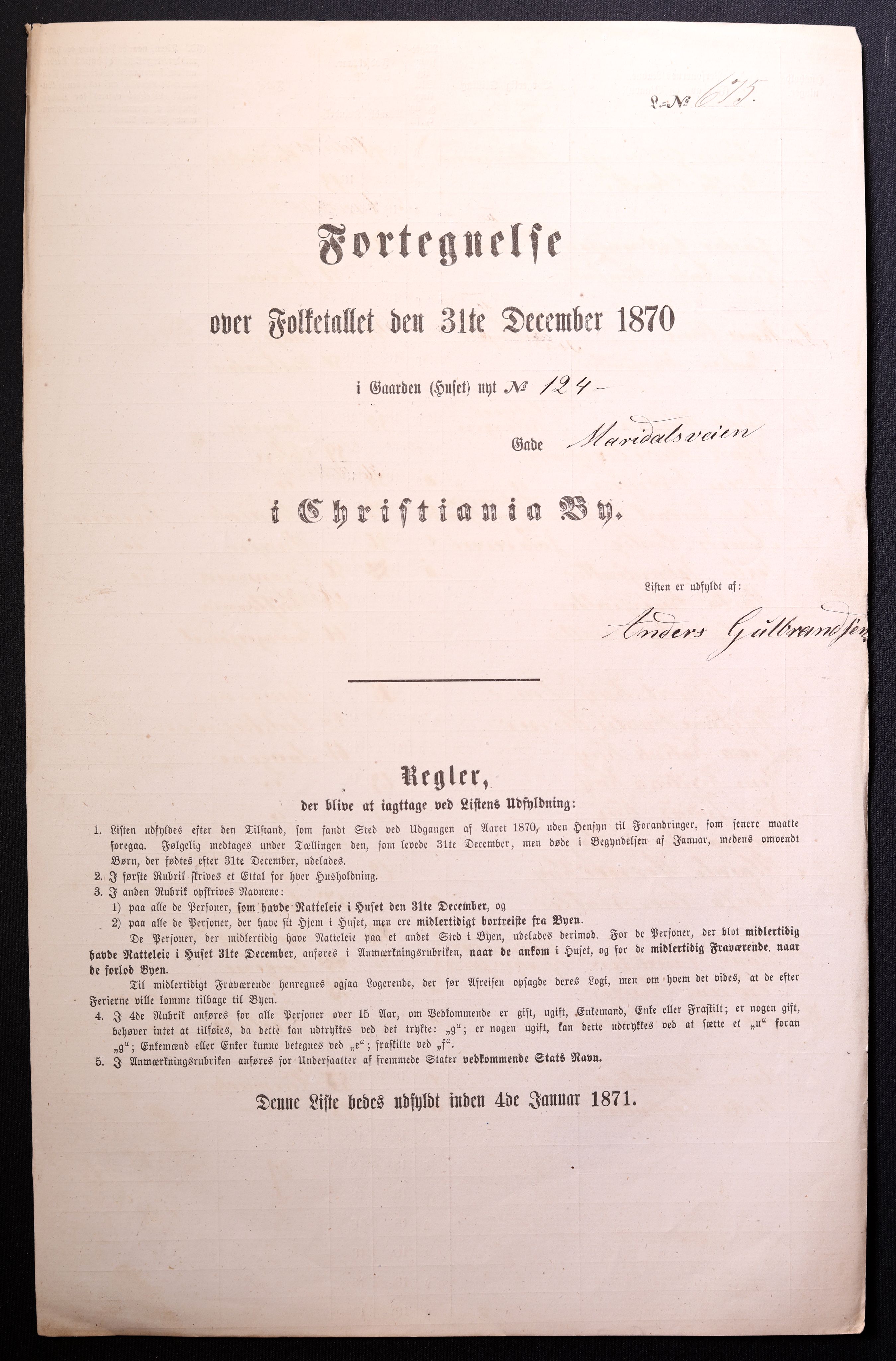 RA, Folketelling 1870 for 0301 Kristiania kjøpstad, 1870, s. 2176