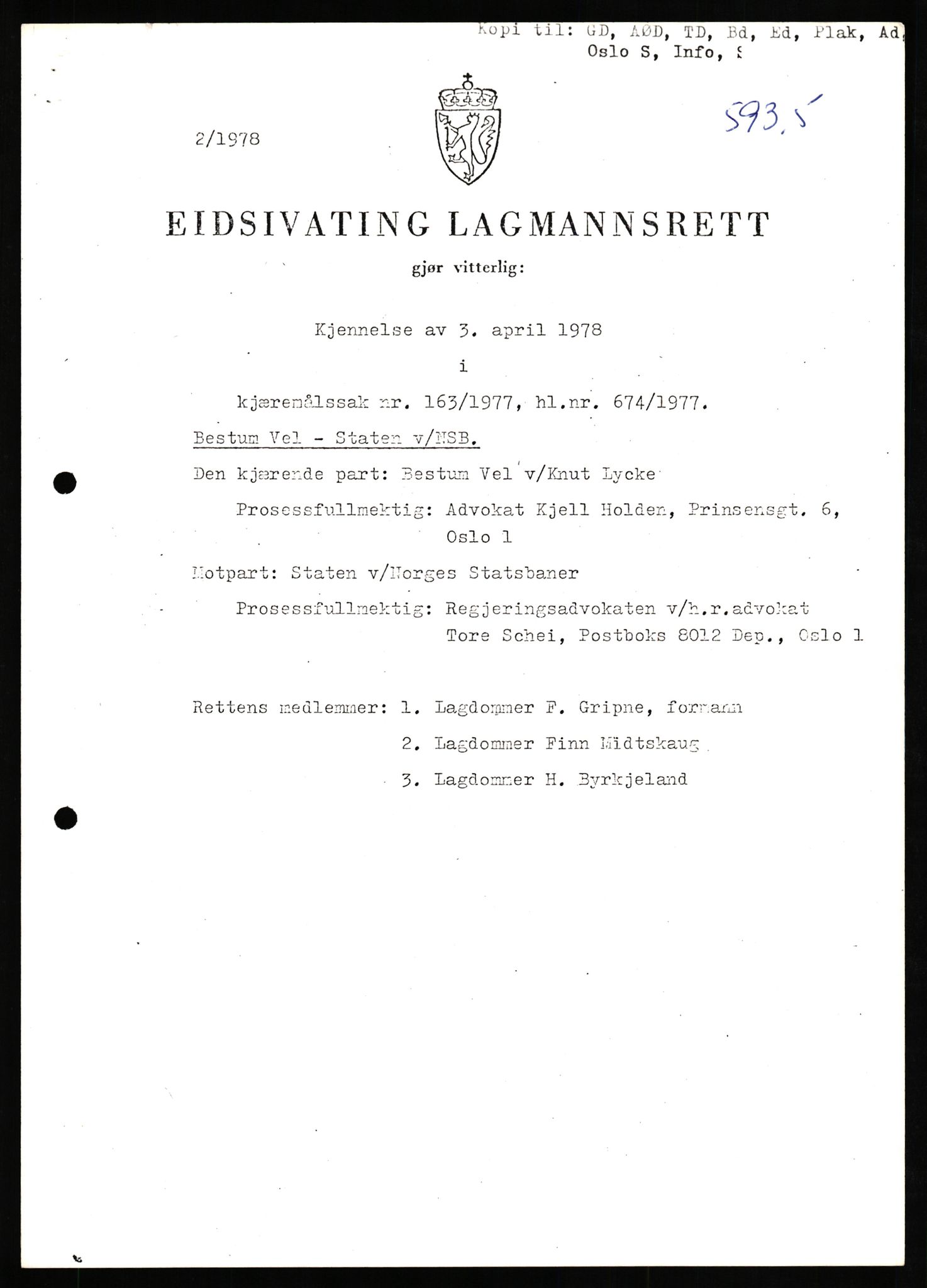 Norges statsbaner, Hovedadministrasjonen, Plankontoret for Oslo S, AV/RA-S-5410/D/L0171: Driftsbanegården. Øvrige driftsbanegårder, 1976-1978, s. 208