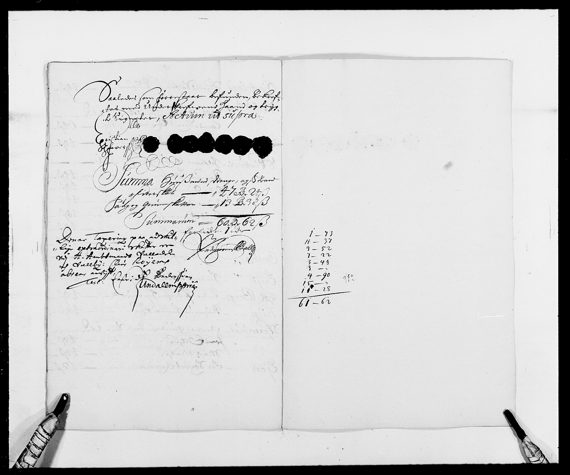 Rentekammeret inntil 1814, Reviderte regnskaper, Fogderegnskap, RA/EA-4092/R42/L2543: Mandal fogderi, 1688-1691, s. 168