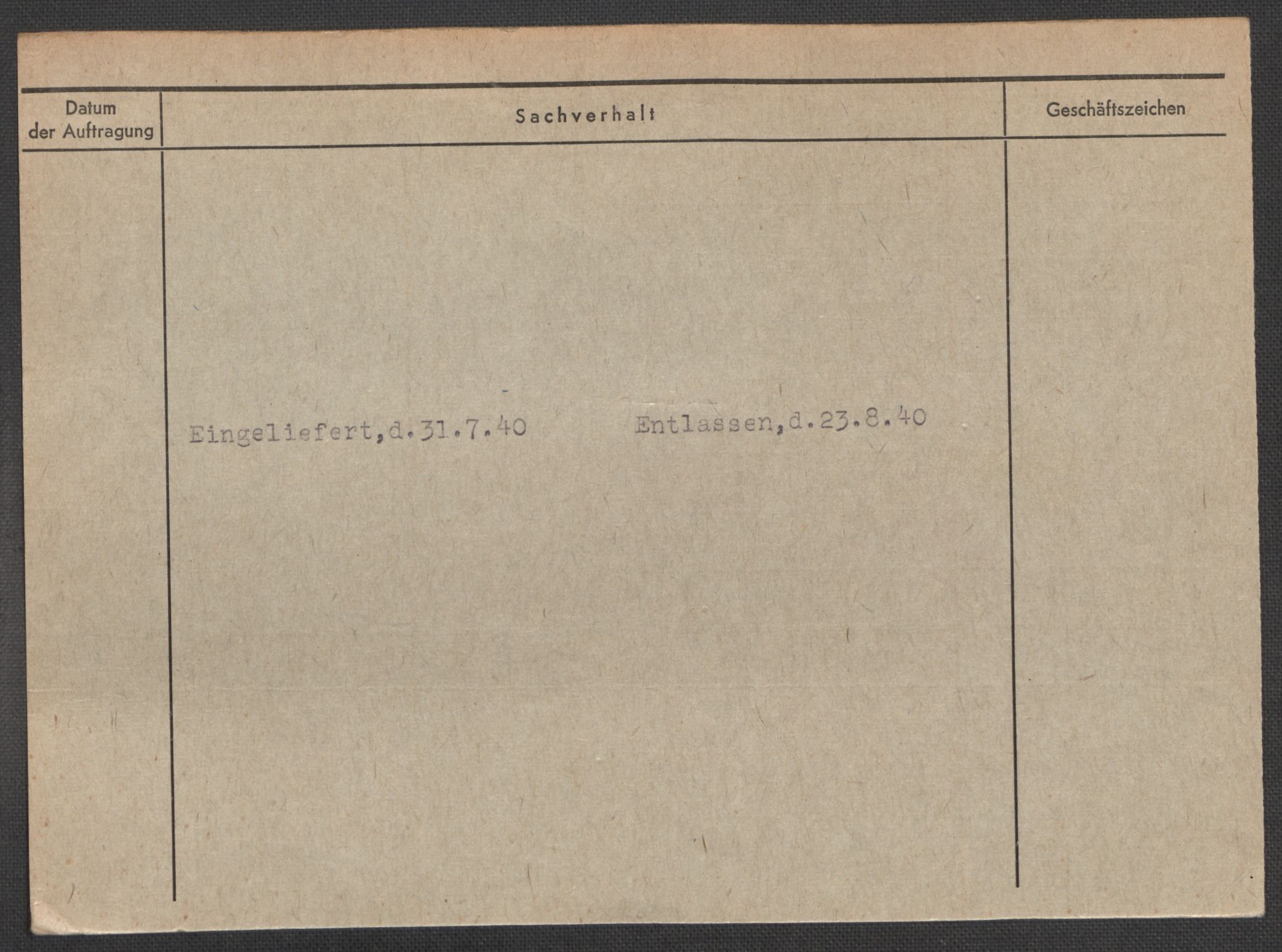 Befehlshaber der Sicherheitspolizei und des SD, RA/RAFA-5969/E/Ea/Eaa/L0003: Register over norske fanger i Møllergata 19: Eng-Hag, 1940-1945, s. 1369