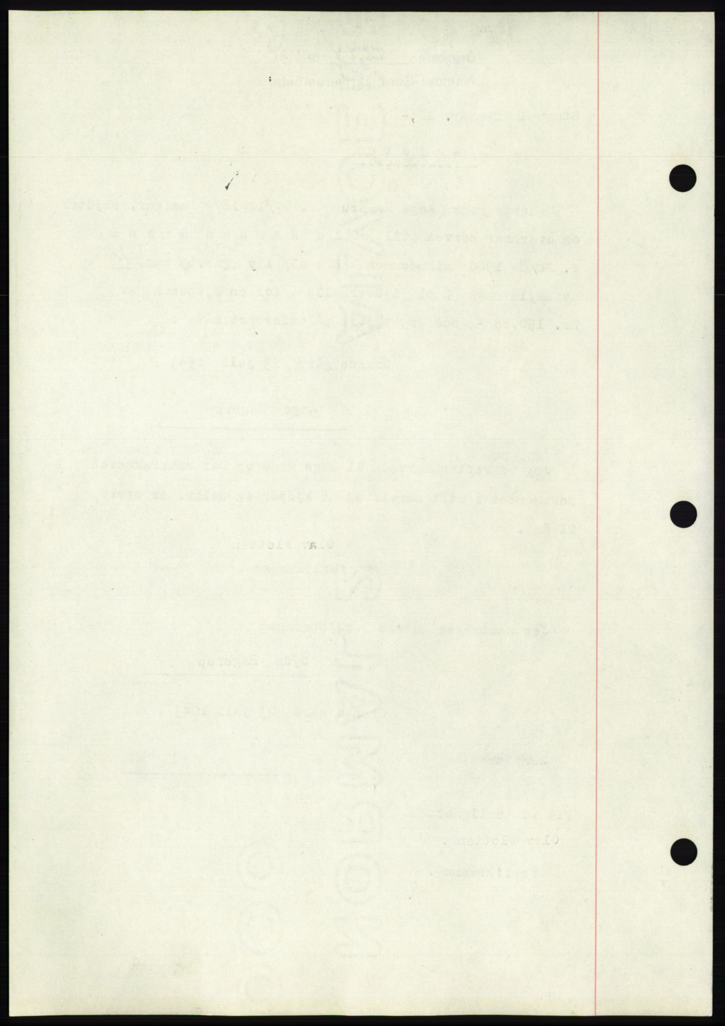 Namdal sorenskriveri, SAT/A-4133/1/2/2C: Pantebok nr. -, 1943-1944, Dagboknr: 1274/1943