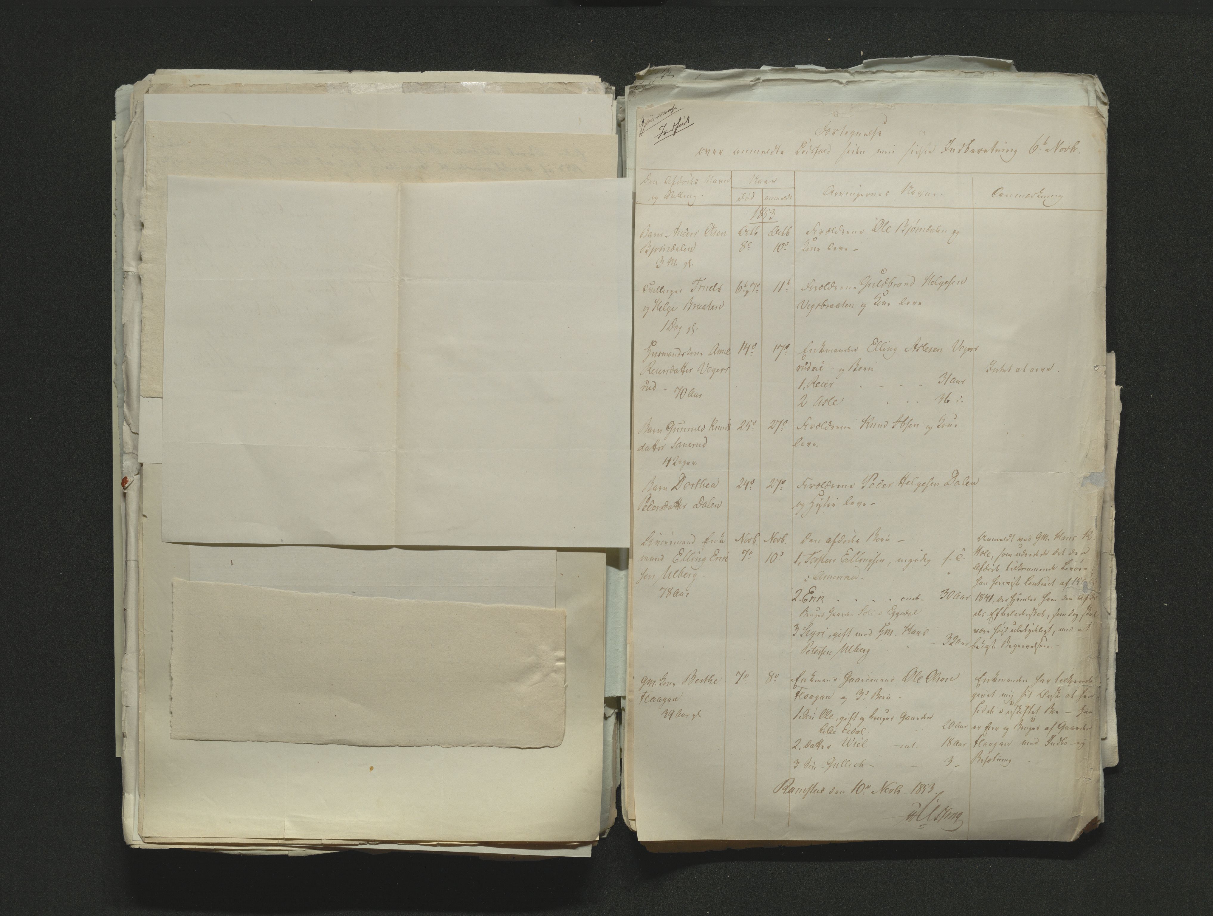 Eiker, Modum og Sigdal sorenskriveri, AV/SAKO-A-123/H/Ha/Hab/L0008: Dødsfallsmeldinger, 1850-1853