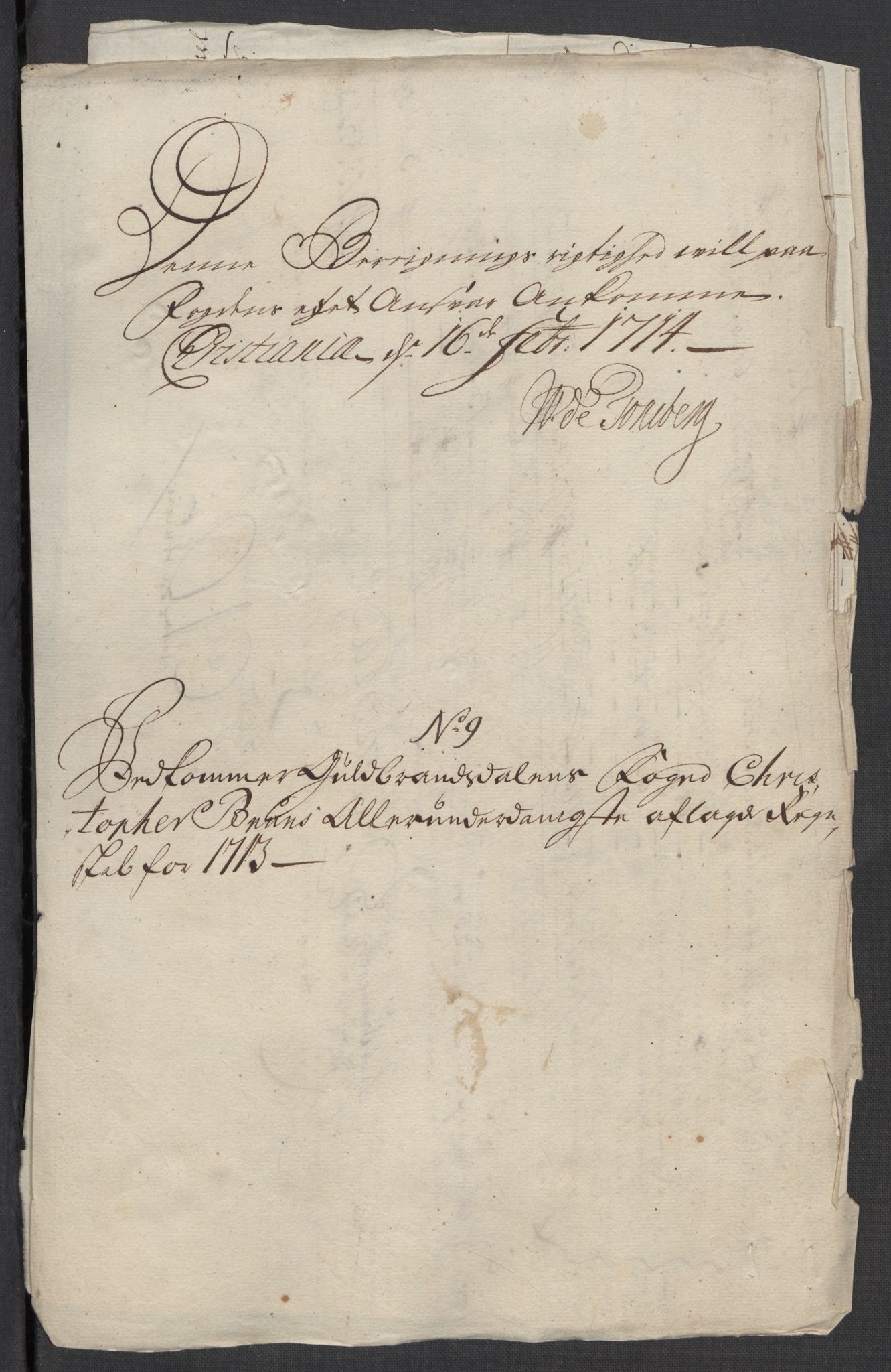 Rentekammeret inntil 1814, Reviderte regnskaper, Fogderegnskap, AV/RA-EA-4092/R17/L1182: Fogderegnskap Gudbrandsdal, 1713, s. 379