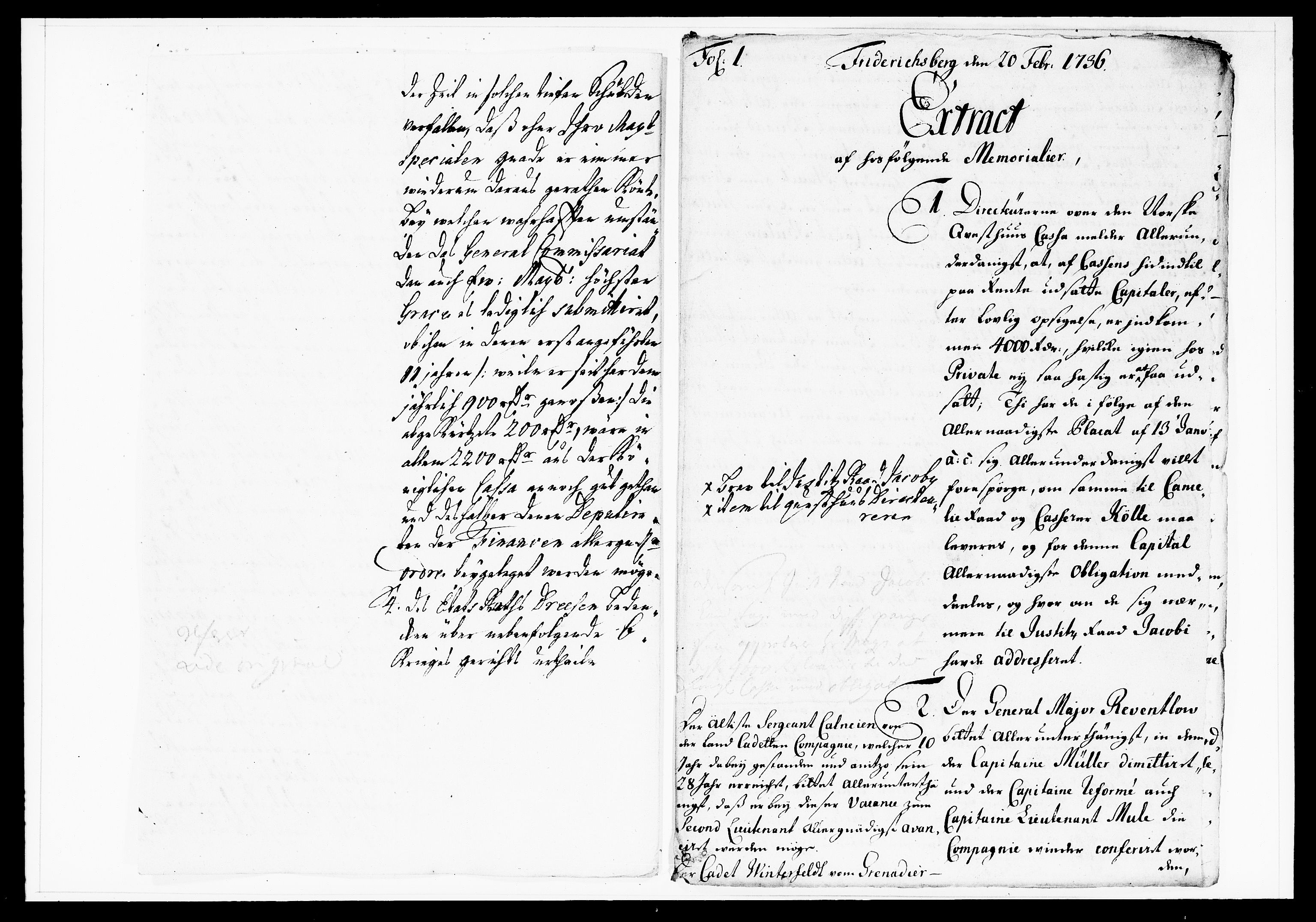 Krigskollegiet, Krigskancelliet, DRA/A-0006/-/1130-1137: Refererede sager, 1736, s. 50