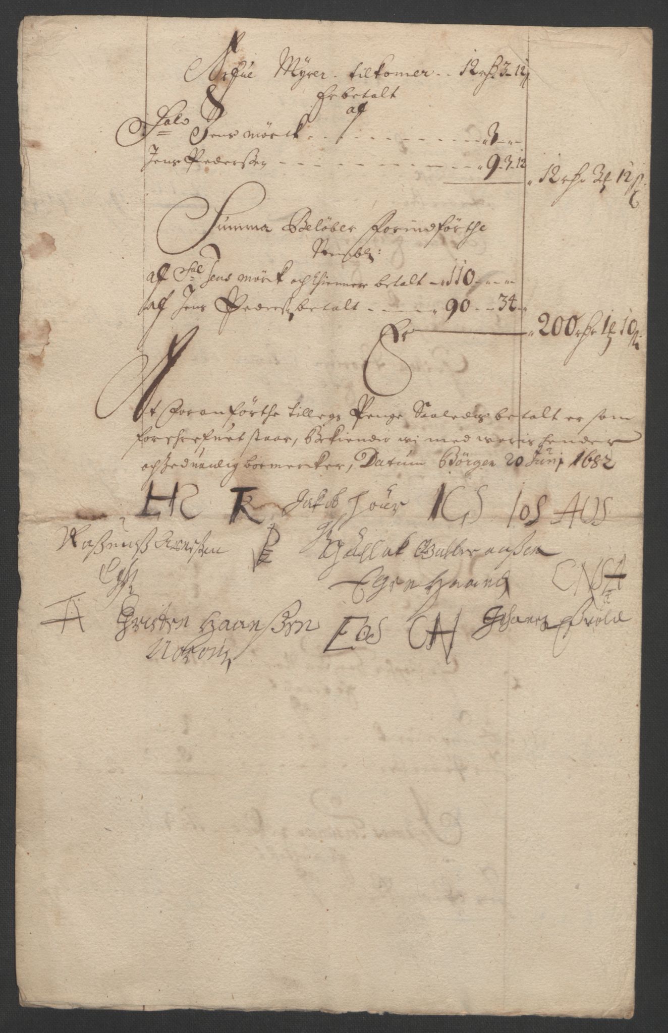 Rentekammeret inntil 1814, Reviderte regnskaper, Fogderegnskap, RA/EA-4092/R11/L0576: Fogderegnskap Nedre Romerike, 1682-1691, s. 227