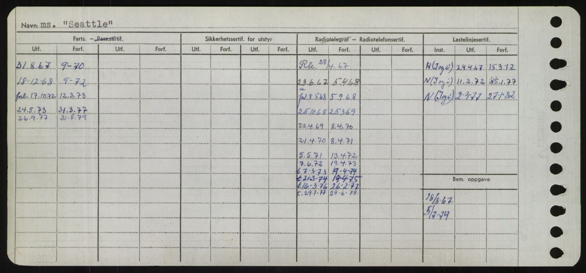 Sjøfartsdirektoratet med forløpere, Skipsmålingen, AV/RA-S-1627/H/Hd/L0032: Fartøy, San-Seve, s. 374