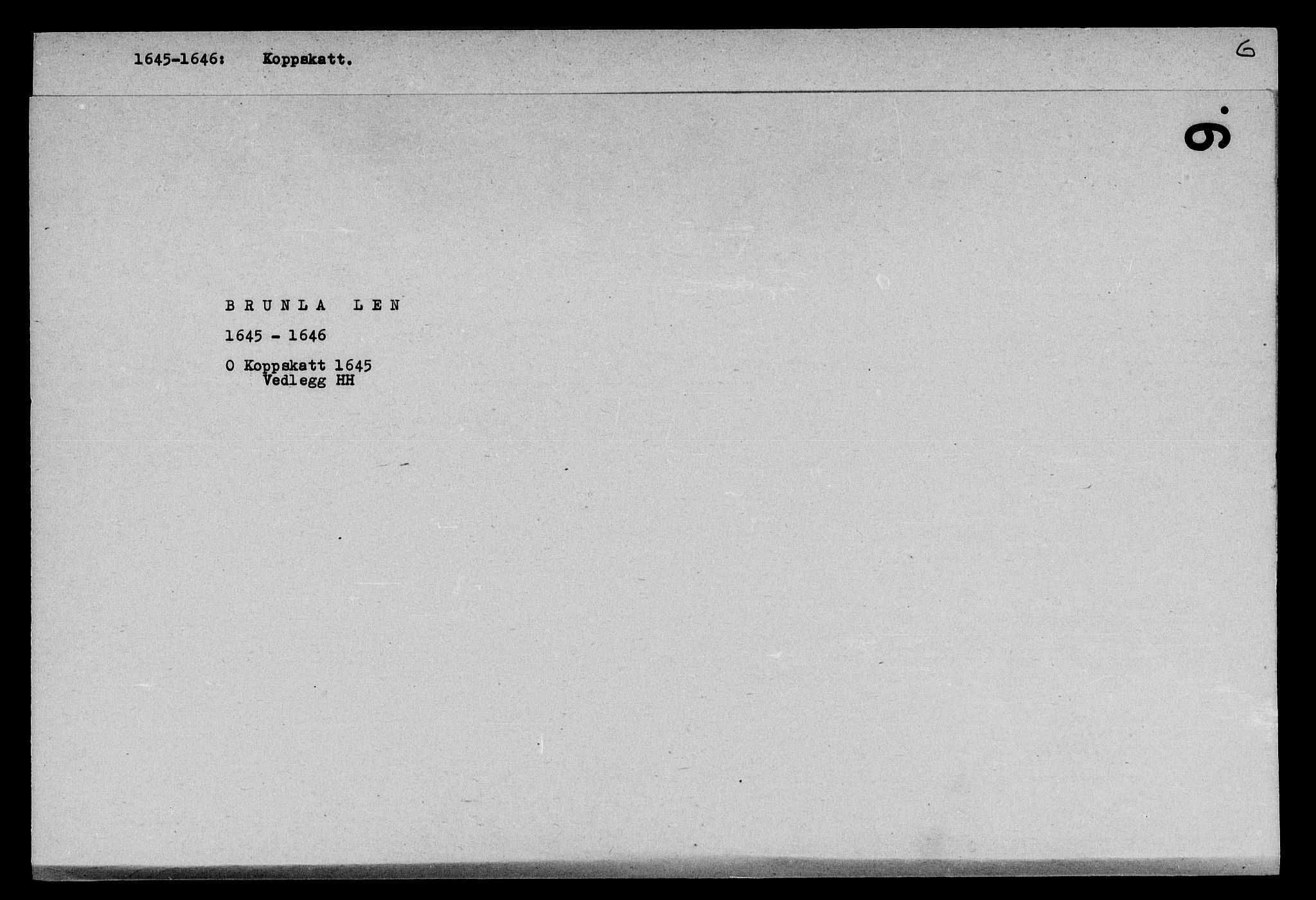 Rentekammeret inntil 1814, Reviderte regnskaper, Lensregnskaper, AV/RA-EA-5023/R/Rb/Rbl/L0009: Brunla len, 1643-1647