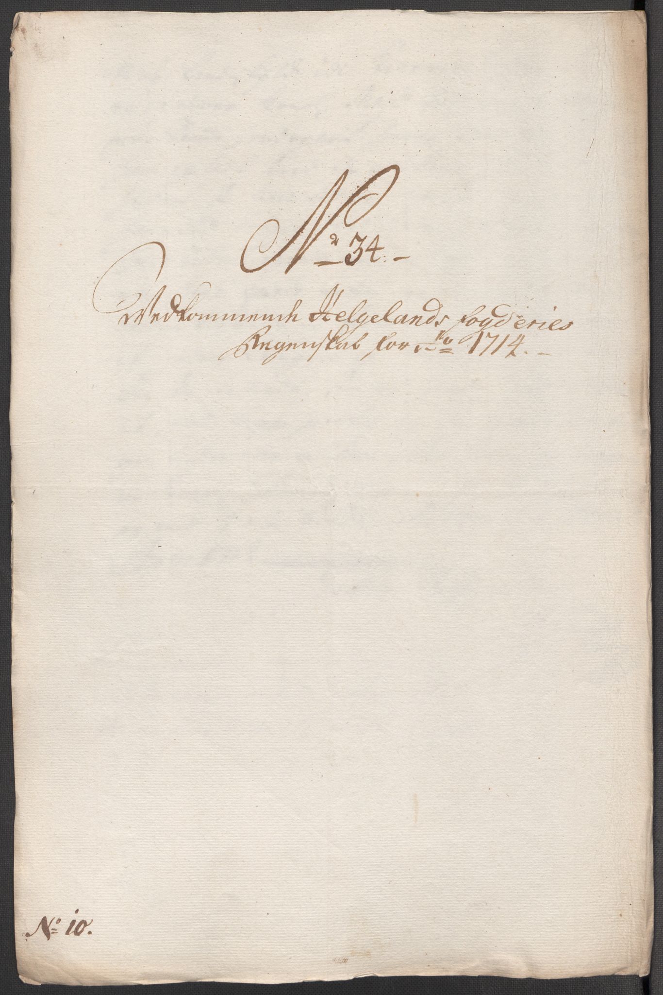 Rentekammeret inntil 1814, Reviderte regnskaper, Fogderegnskap, RA/EA-4092/R65/L4513: Fogderegnskap Helgeland, 1714-1715, s. 196