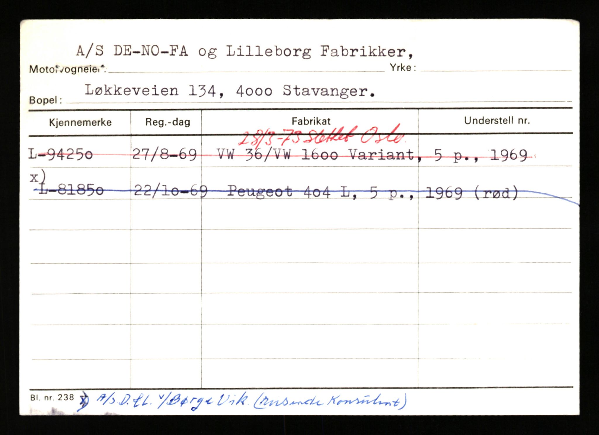 Stavanger trafikkstasjon, SAST/A-101942/0/H/L0006: Dalva - Egersund, 1930-1971, s. 347