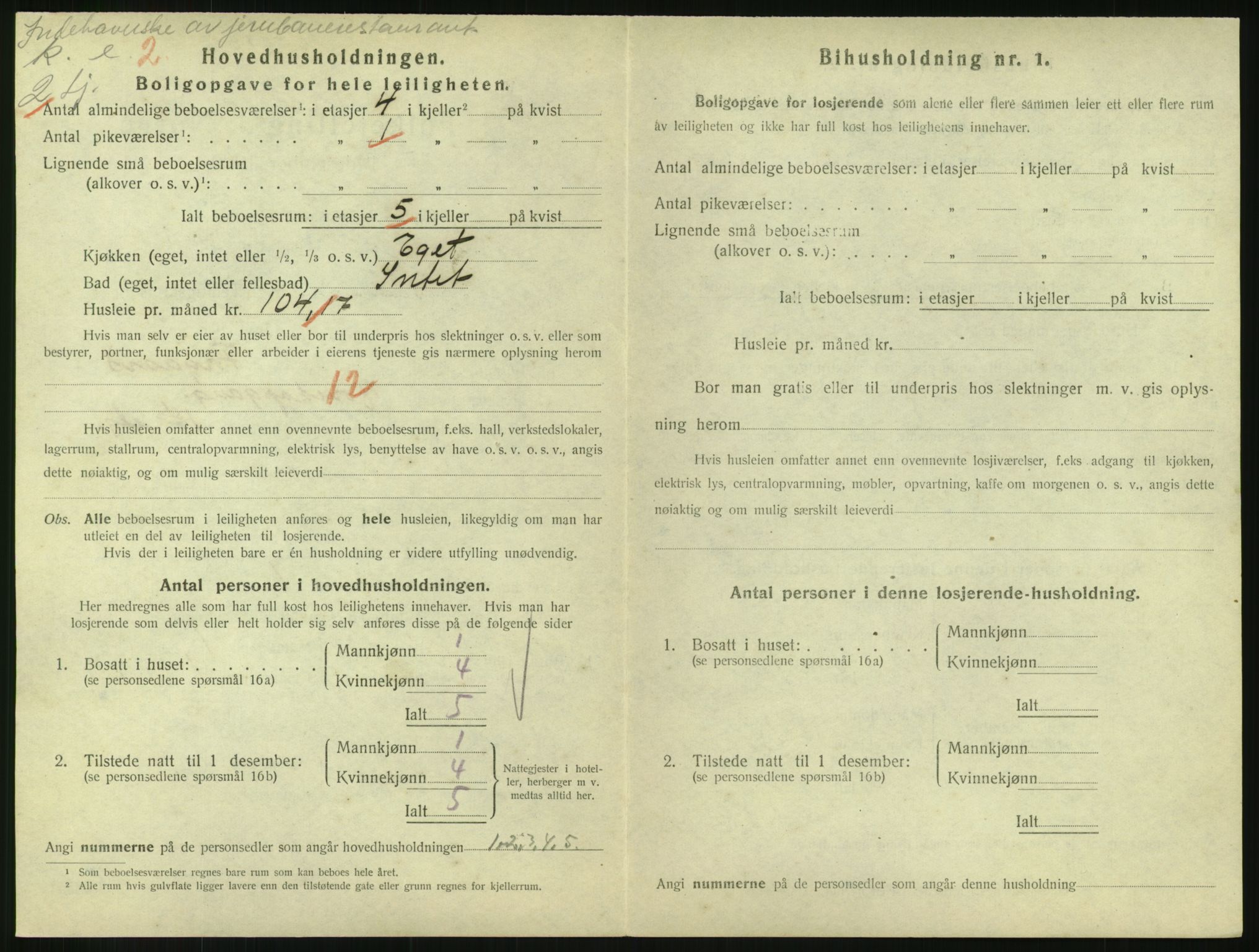 SAH, Folketelling 1920 for 0501 Lillehammer kjøpstad, 1920, s. 2001