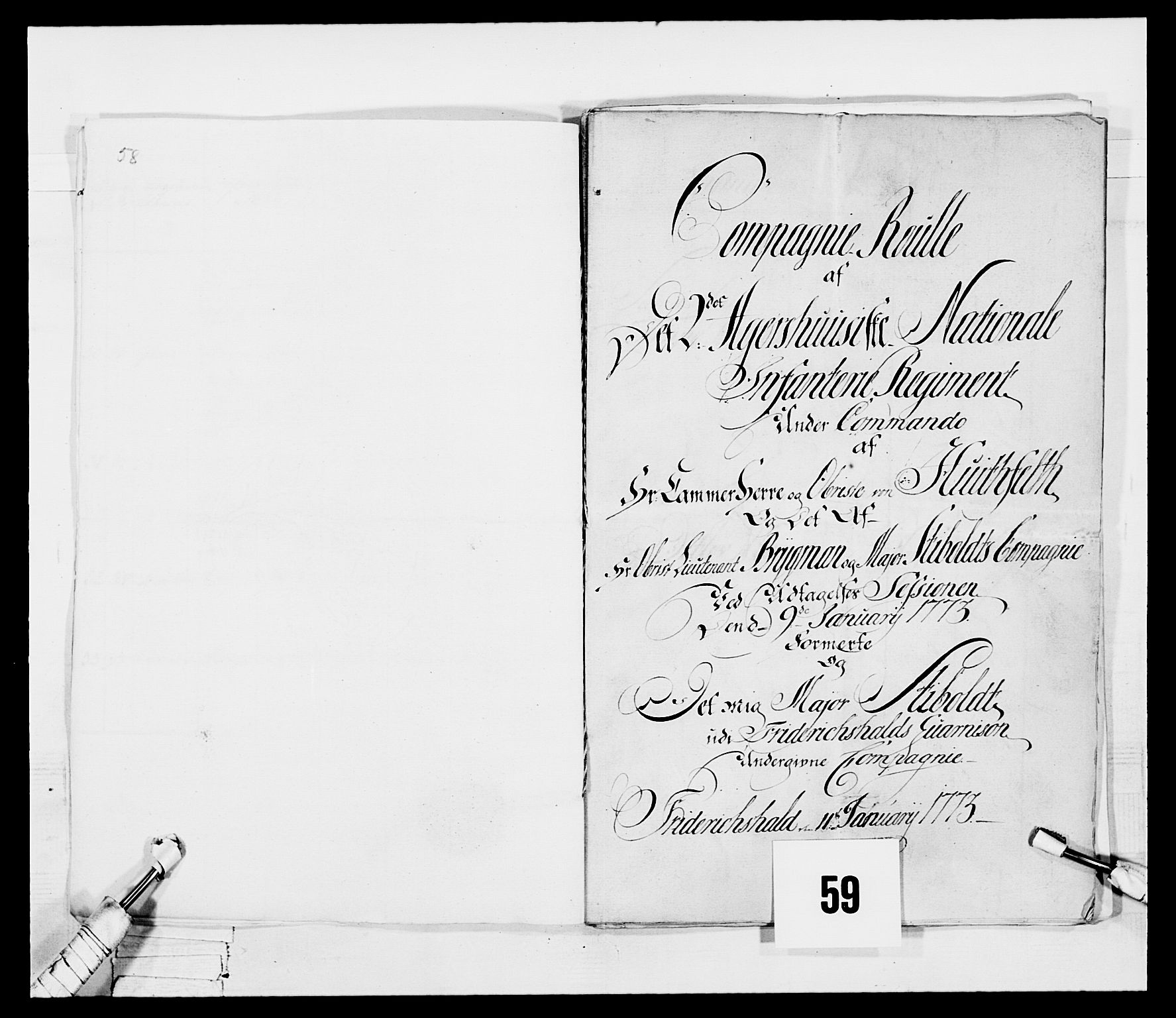 Generalitets- og kommissariatskollegiet, Det kongelige norske kommissariatskollegium, AV/RA-EA-5420/E/Eh/L0043b: 2. Akershusiske nasjonale infanteriregiment, 1773-1778, s. 721