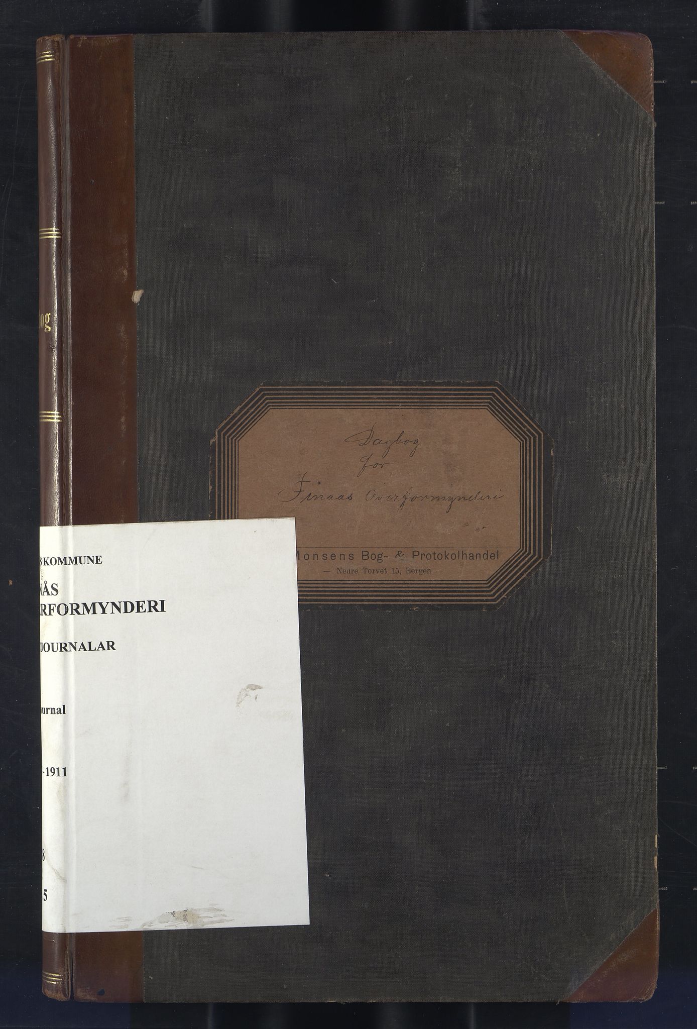 Finnaas kommune. Overformynderiet, IKAH/1218a-812/C/Ca/Caa/L0005: Postjournal for Finnås overformynderi, 1907-1911