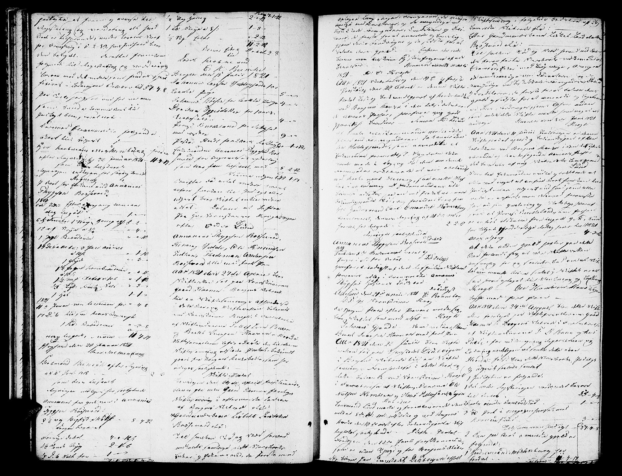 Nordre Sunnmøre sorenskriveri, AV/SAT-A-0006/1/3/3A/L0013: Skifteprotokoll 7, 1821-1824, s. 25b-26a