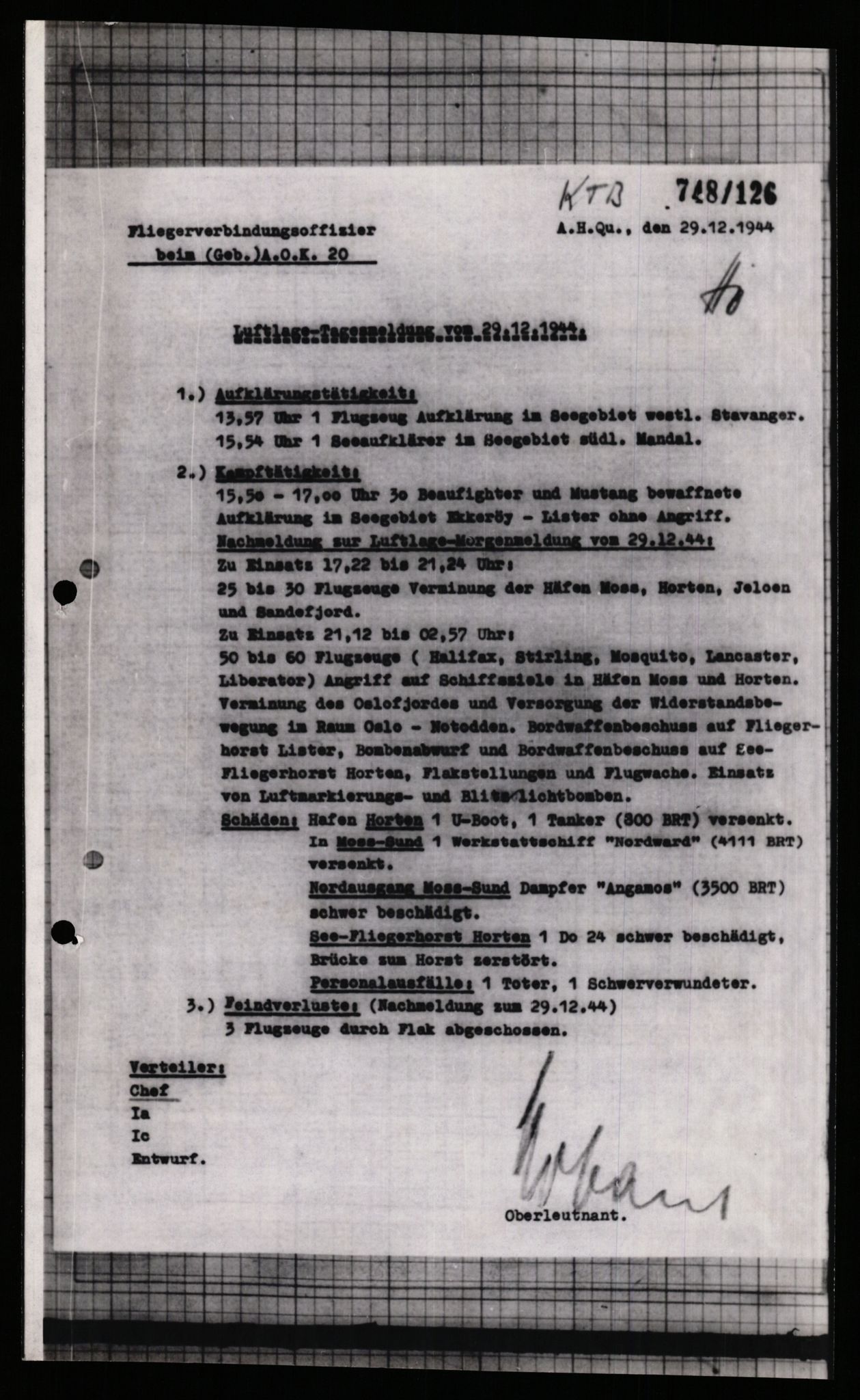 Forsvarets Overkommando. 2 kontor. Arkiv 11.4. Spredte tyske arkivsaker, AV/RA-RAFA-7031/D/Dar/Dara/L0005: Krigsdagbøker for 20. Gebirgs-Armee-Oberkommando (AOK 20), 1942-1944, s. 641