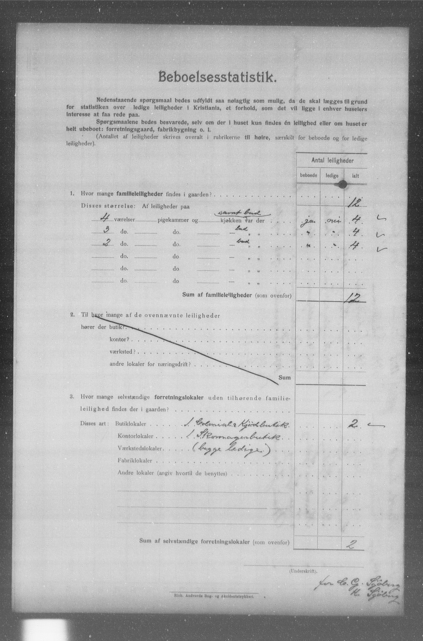 OBA, Kommunal folketelling 31.12.1904 for Kristiania kjøpstad, 1904, s. 6842