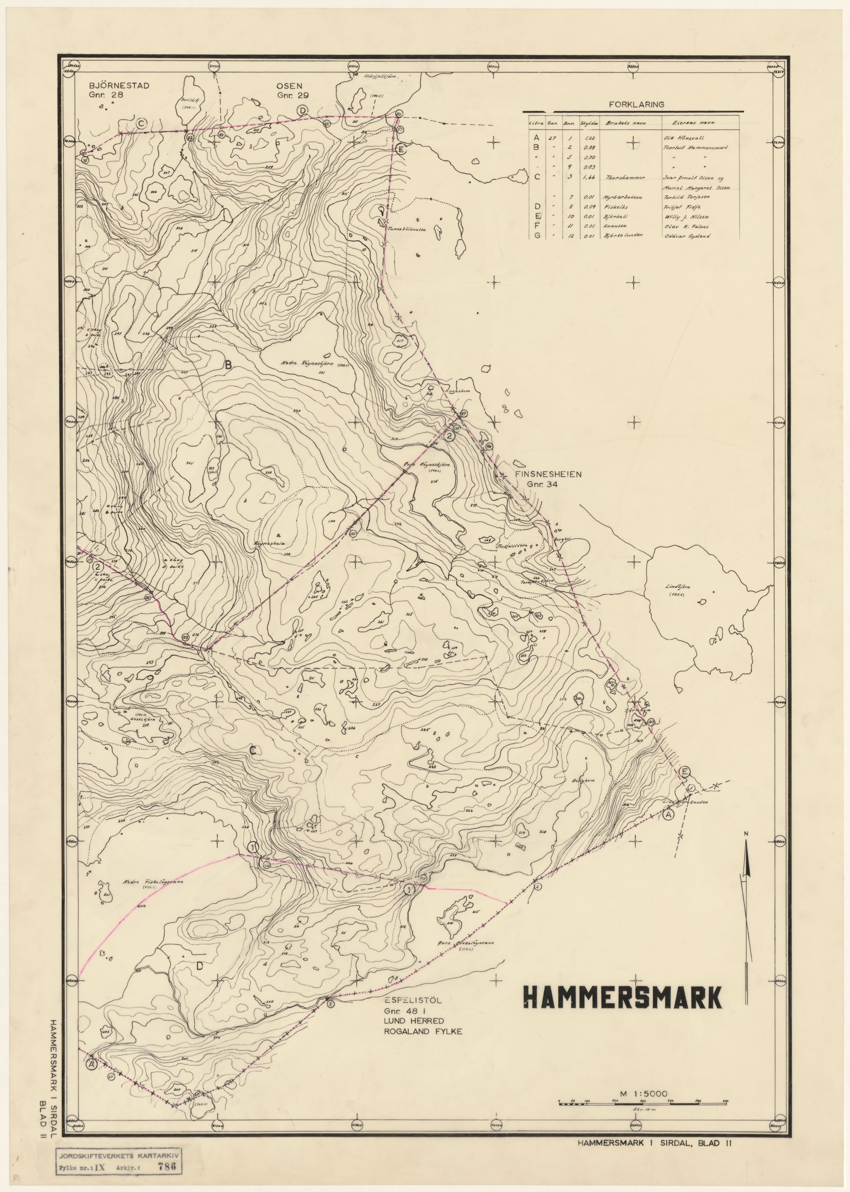 Jordskifteverkets kartarkiv, RA/S-3929/T, 1859-1988, s. 1005