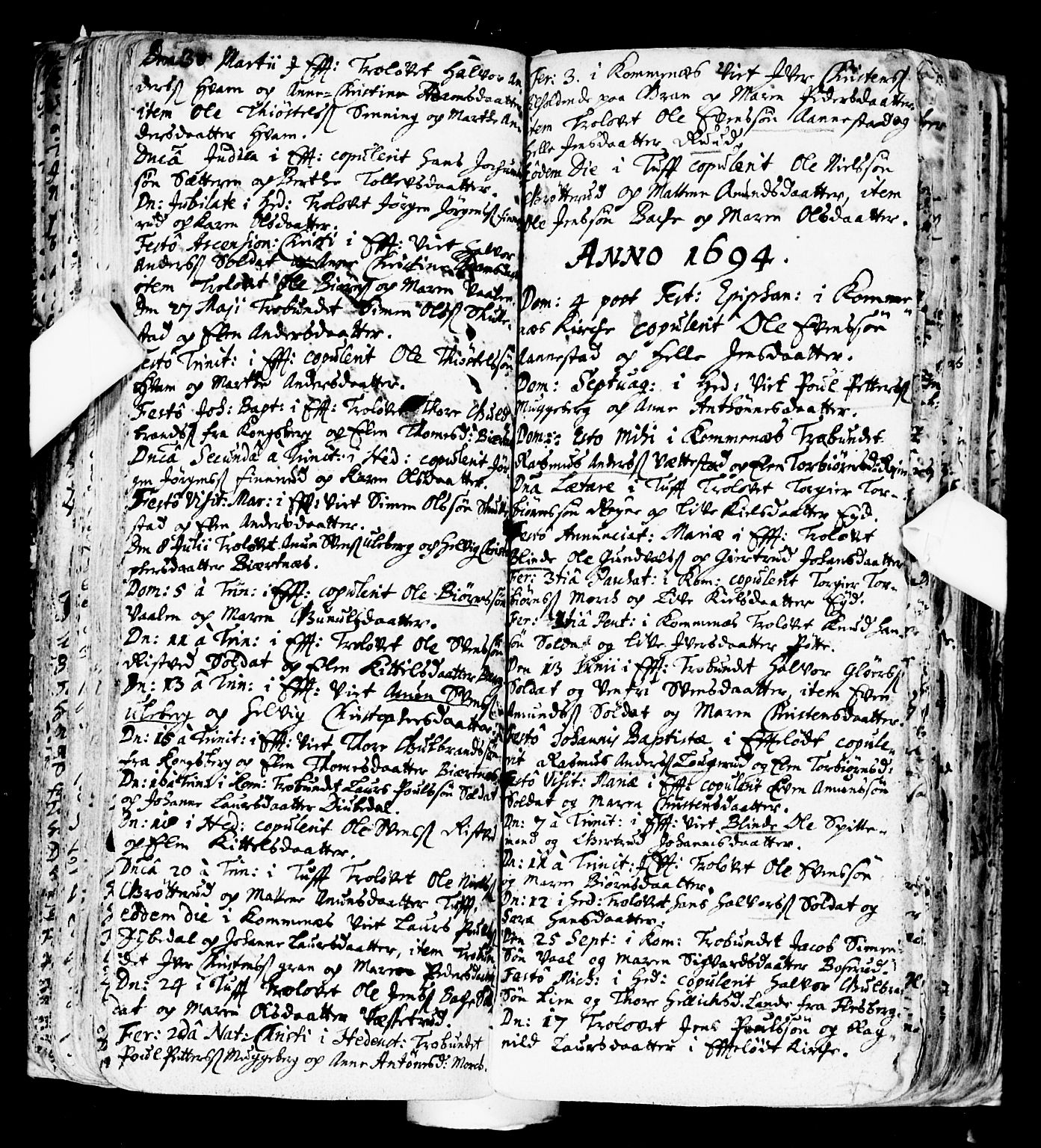 Sandsvær kirkebøker, SAKO/A-244/F/Fa/L0001: Ministerialbok nr. I 1, 1665-1725, s. 115