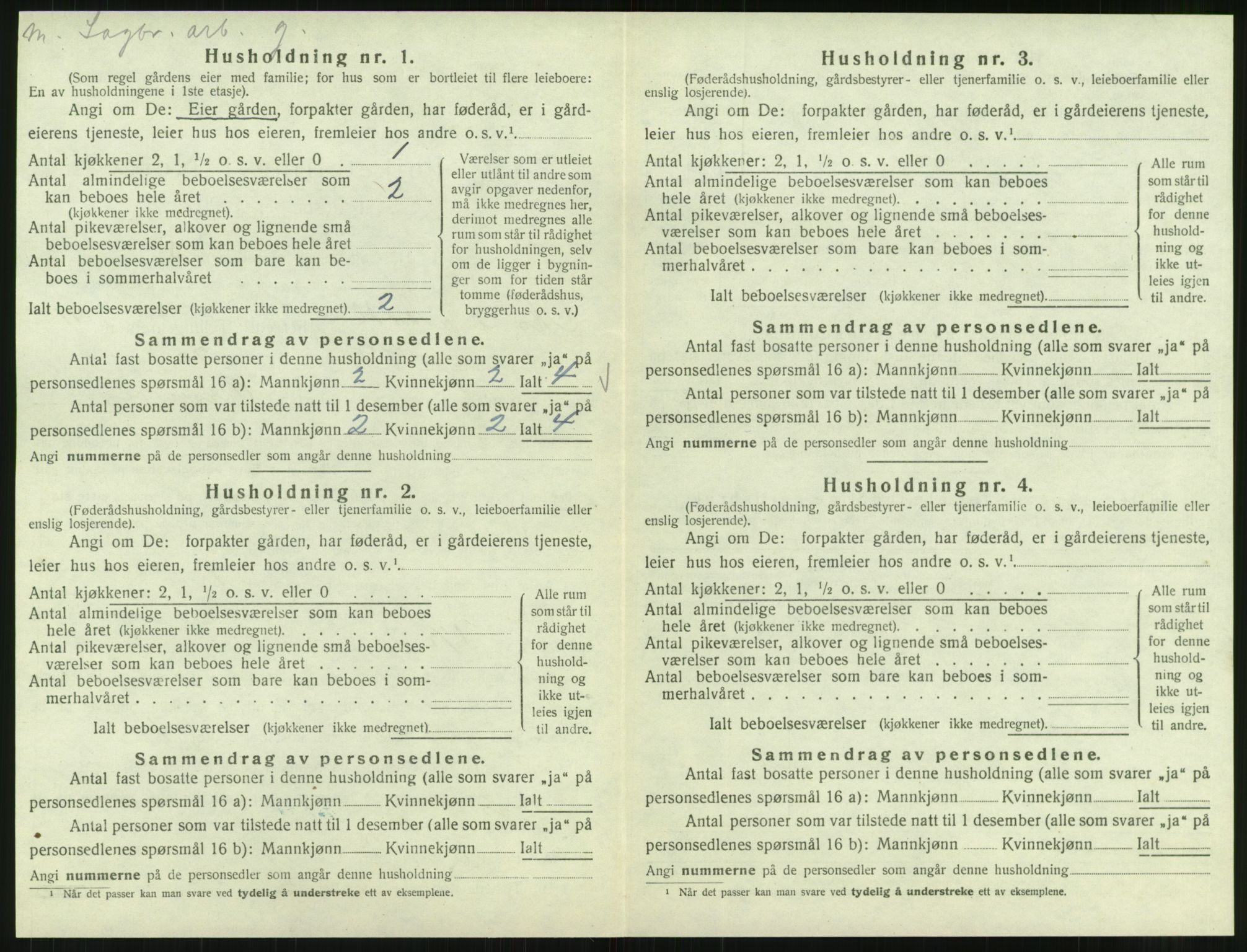 SAT, Folketelling 1920 for 1833 Mo herred, 1920, s. 1315