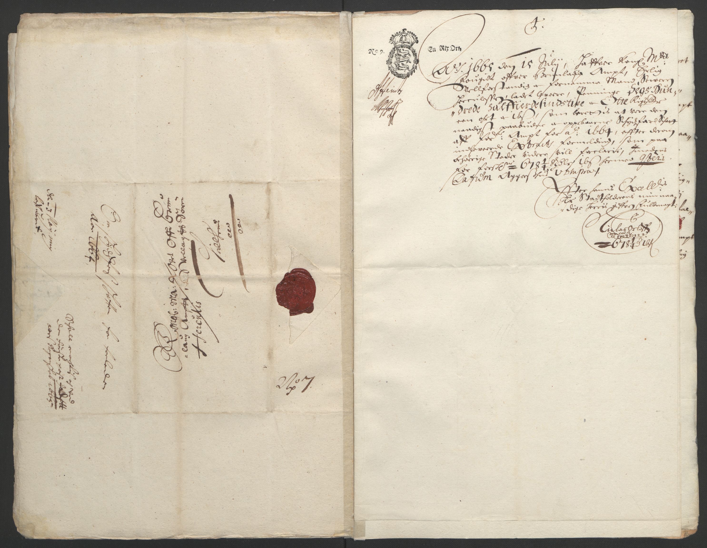 Rentekammeret inntil 1814, Reviderte regnskaper, Fogderegnskap, AV/RA-EA-4092/R33/L1963: Fogderegnskap Larvik grevskap, 1662-1664, s. 206