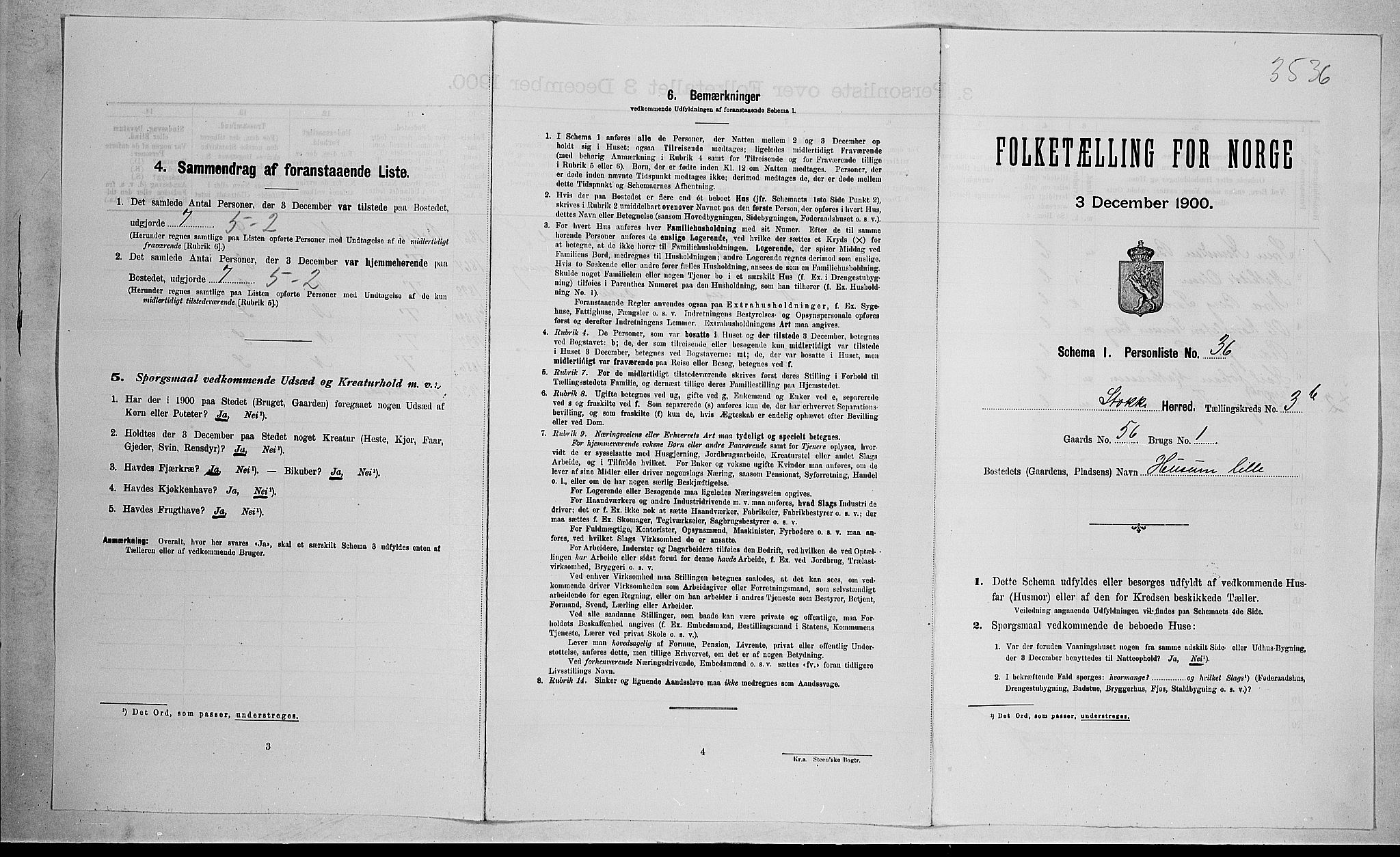 RA, Folketelling 1900 for 0720 Stokke herred, 1900, s. 750