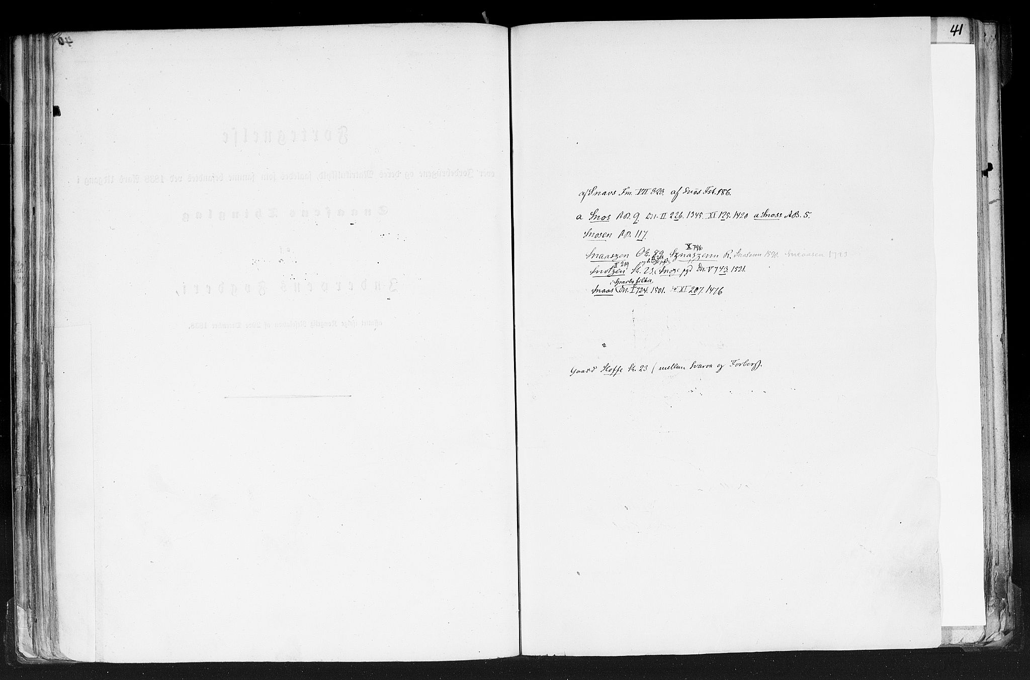 Rygh, AV/RA-PA-0034/F/Fb/L0015/0001: Matrikkelen for 1838 / Matrikkelen for 1838 - Nordre Trondhjems amt (Nord-Trøndelag fylke), 1838, s. 40b