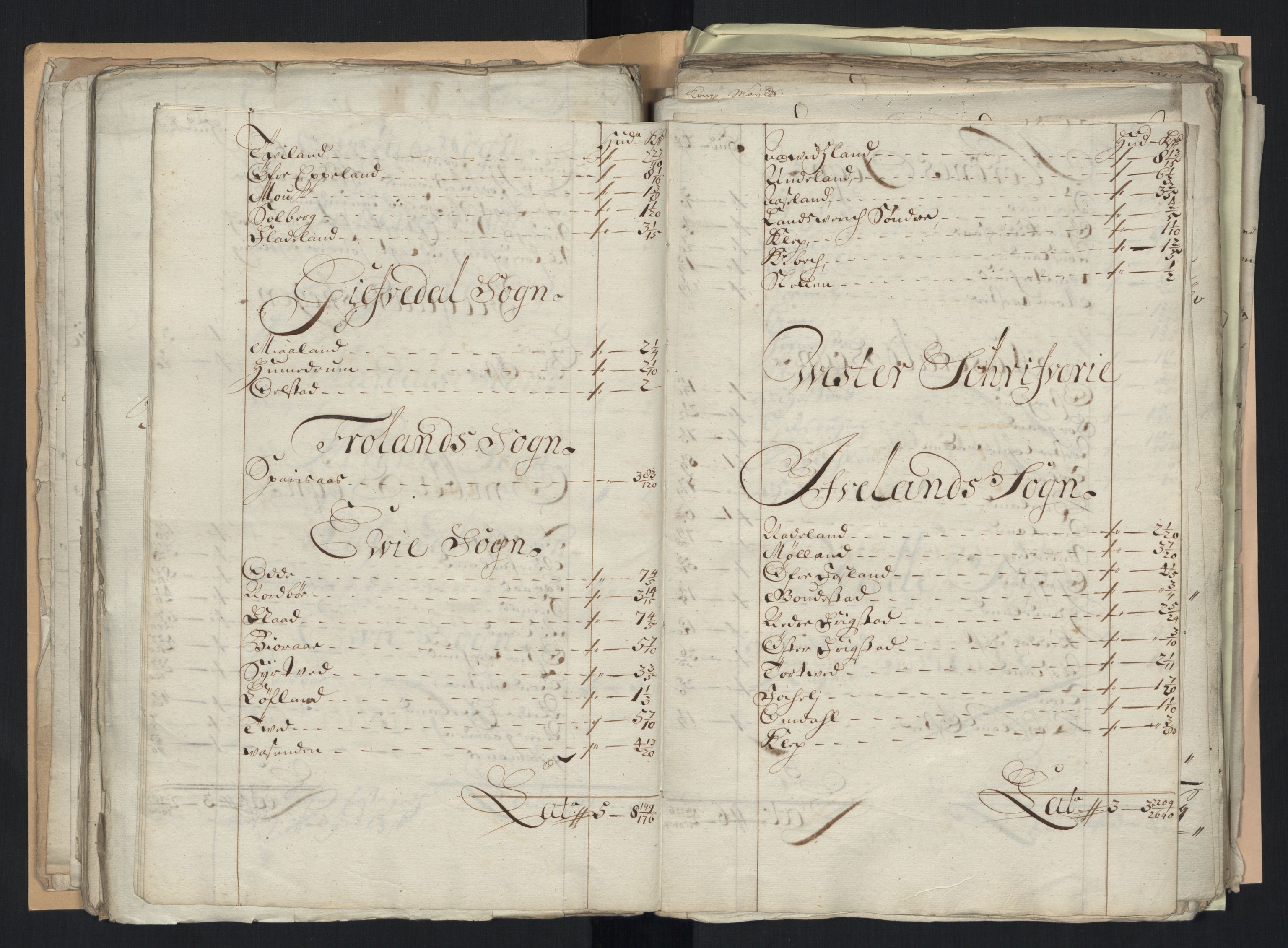 Rentekammeret inntil 1814, Reviderte regnskaper, Fogderegnskap, RA/EA-4092/R40/L2452: Fogderegnskap Råbyggelag, 1716-1717, s. 260